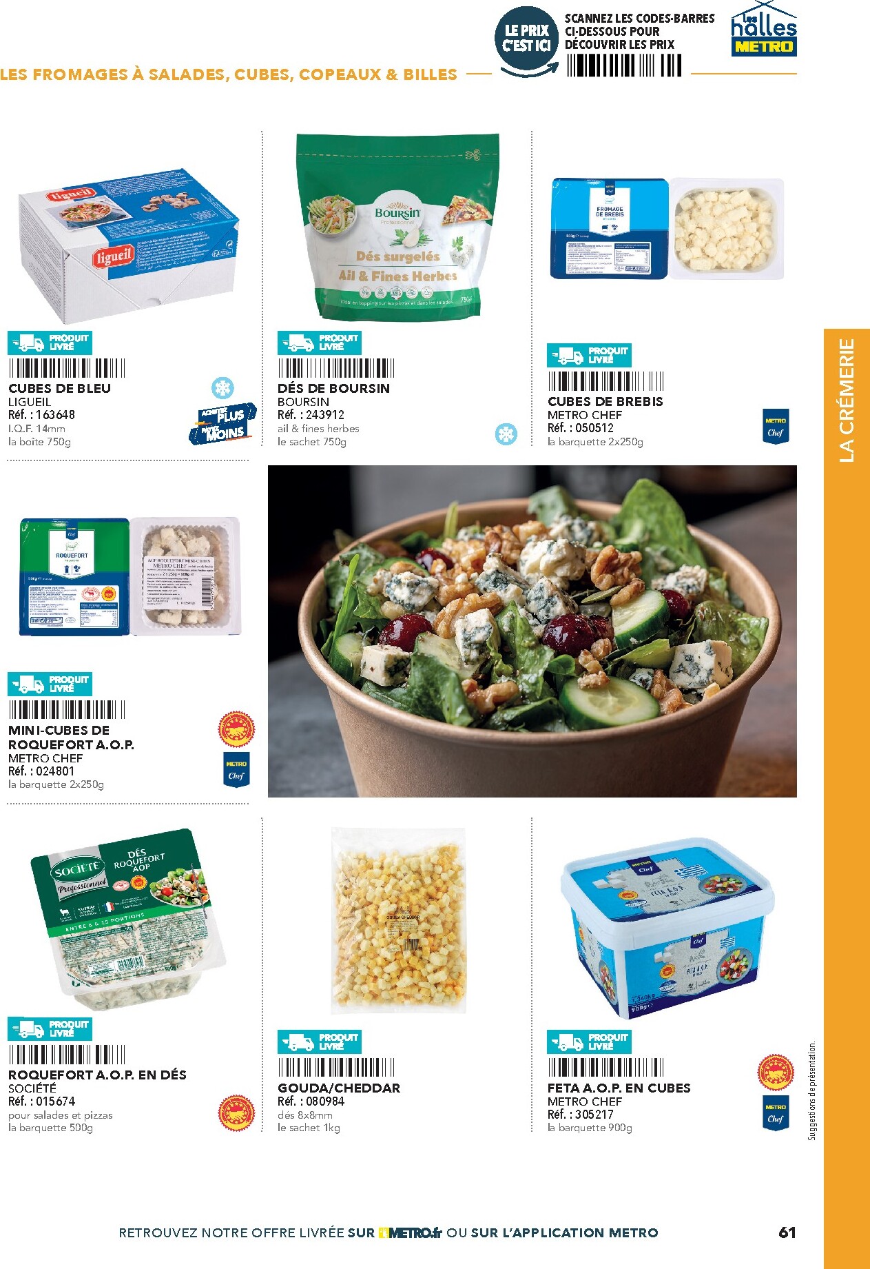 metro - Current Metro - #Restauration rapide leaflet valid from de jeudi 16/04/2026 to de jeudi 31/12/2026 - page: 61