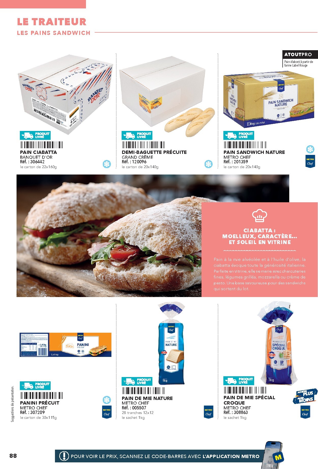 metro - Current Metro - #Restauration rapide leaflet valid from de jeudi 16/04/2026 to de jeudi 31/12/2026 - page: 88