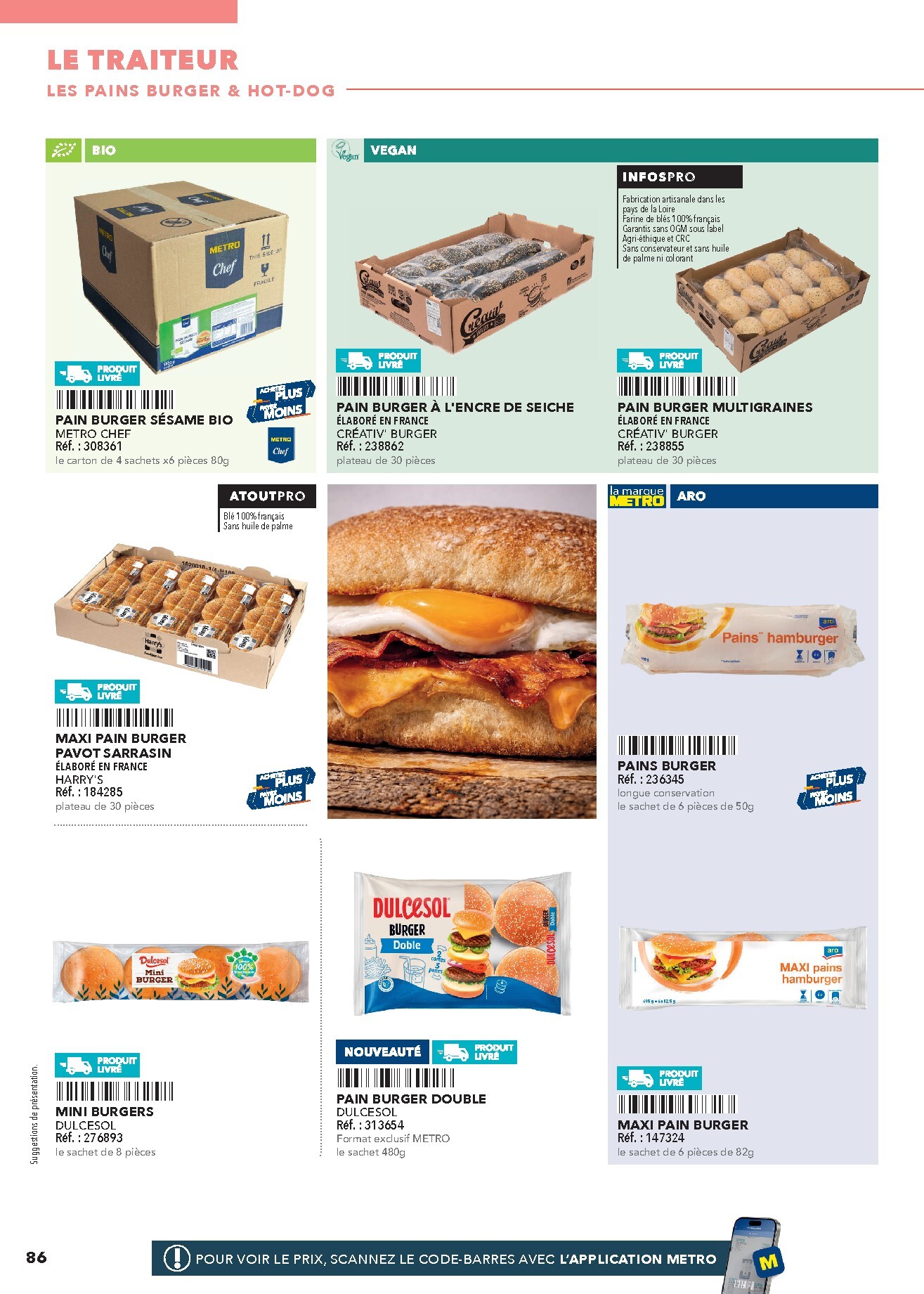 metro - Current Metro - #Restauration rapide leaflet valid from de jeudi 16/04/2026 to de jeudi 31/12/2026 - page: 86