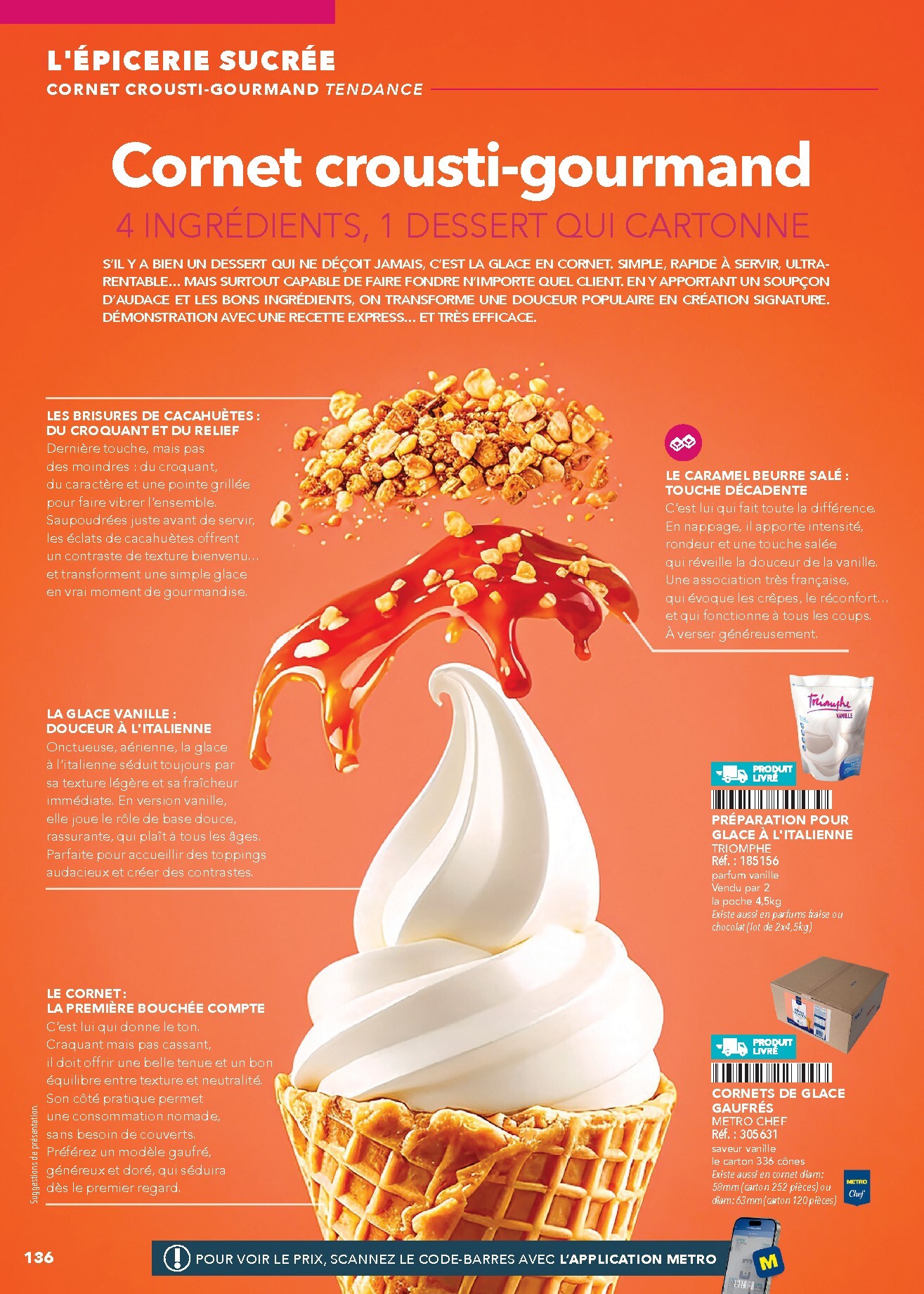 metro - Current Metro - #Restauration rapide leaflet valid from de jeudi 16/04/2026 to de jeudi 31/12/2026 - page: 136