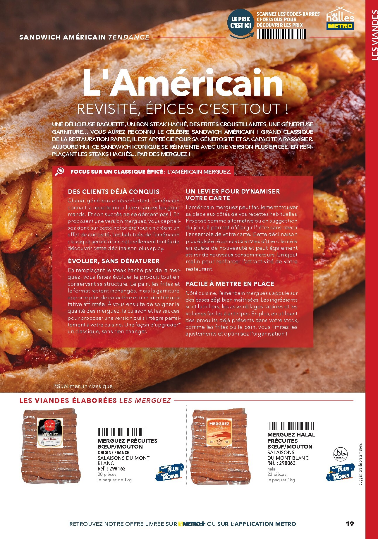 metro - Current Metro - #Restauration rapide leaflet valid from de jeudi 16/04/2026 to de jeudi 31/12/2026 - page: 19