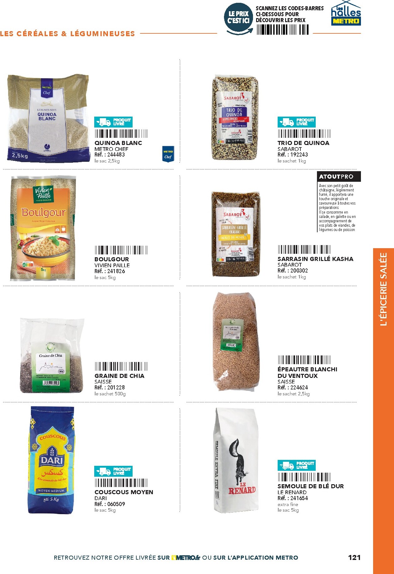 metro - Current Metro - #Restauration rapide leaflet valid from de jeudi 16/04/2026 to de jeudi 31/12/2026 - page: 121