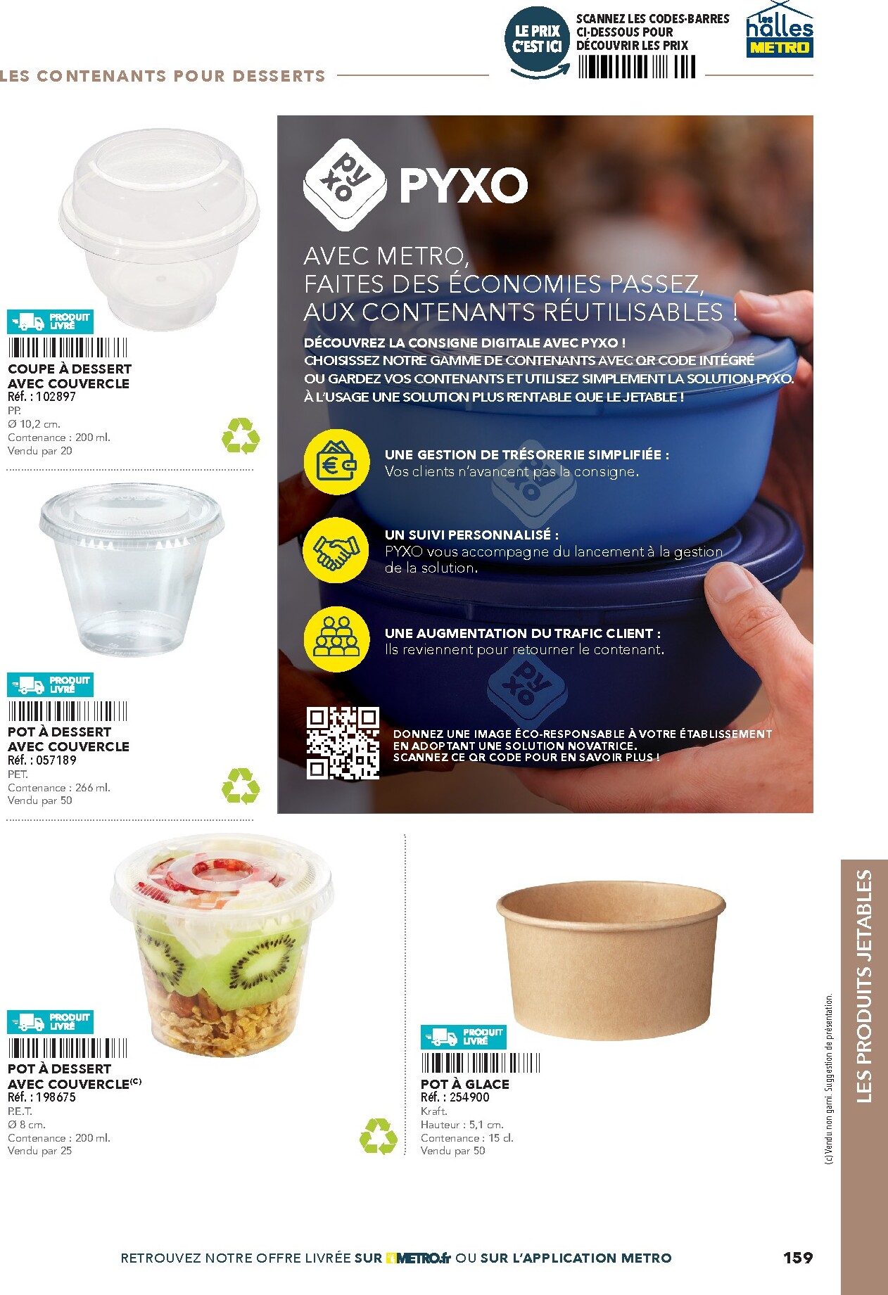 metro - Current Metro - #Restauration rapide leaflet valid from de jeudi 16/04/2026 to de jeudi 31/12/2026 - page: 159