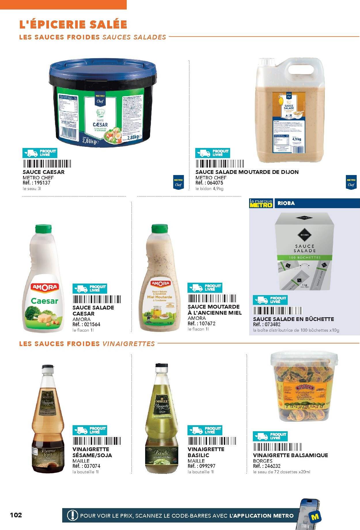 metro - Current Metro - #Restauration rapide leaflet valid from de jeudi 16/04/2026 to de jeudi 31/12/2026 - page: 102