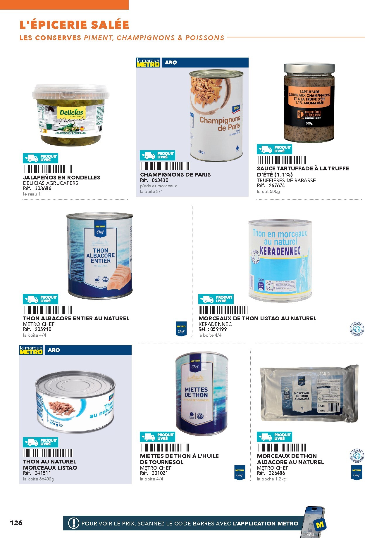 metro - Current Metro - #Restauration rapide leaflet valid from de jeudi 16/04/2026 to de jeudi 31/12/2026 - page: 126