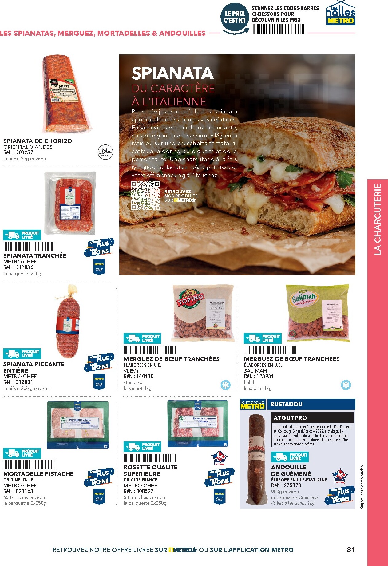 metro - Current Metro - #Restauration rapide leaflet valid from de jeudi 16/04/2026 to de jeudi 31/12/2026 - page: 81