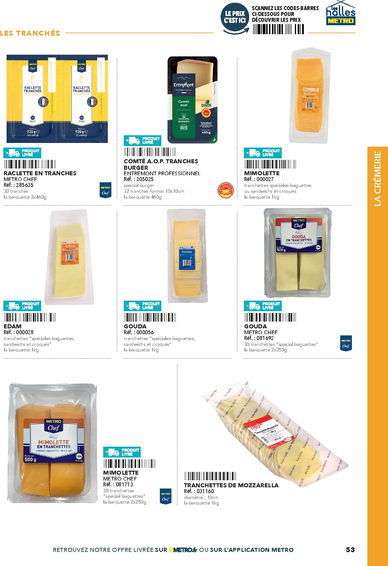 metro - Current Metro - #Restauration rapide leaflet valid from de jeudi 16/04/2026 to de jeudi 31/12/2026 - page: 53