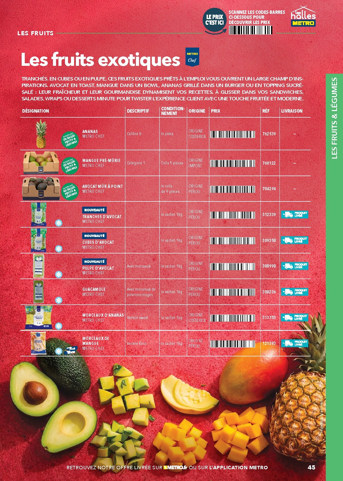 metro - Current Metro - #Restauration rapide leaflet valid from de jeudi 16/04/2026 to de jeudi 31/12/2026 - page: 45