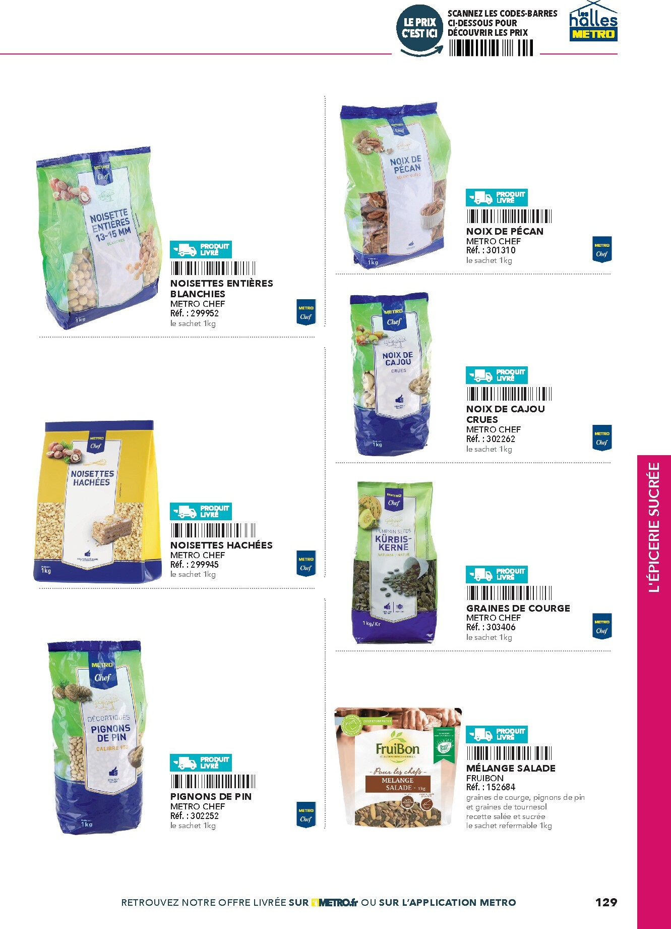 metro - Current Metro - #Restauration rapide leaflet valid from de jeudi 16/04/2026 to de jeudi 31/12/2026 - page: 129