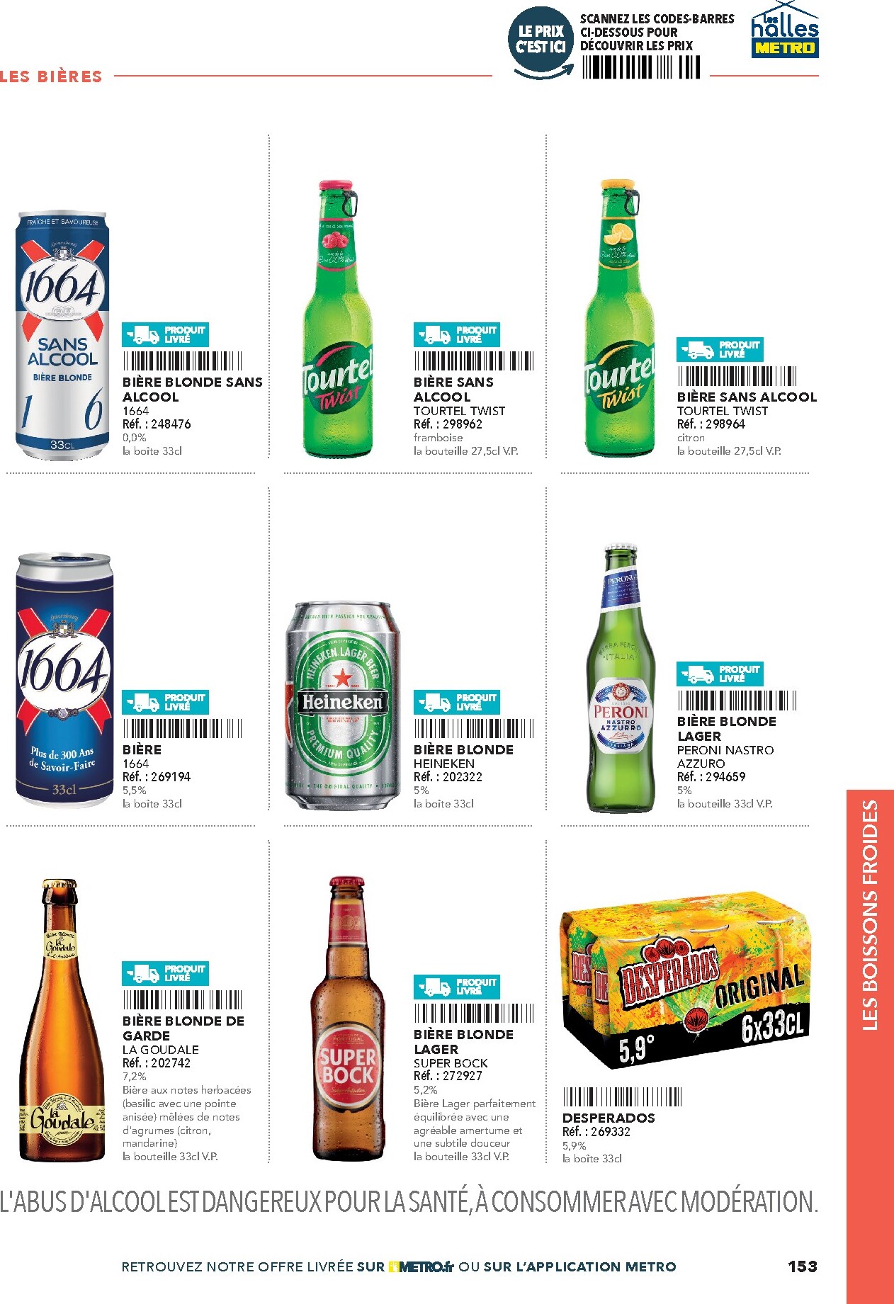 metro - Current Metro - #Restauration rapide leaflet valid from de jeudi 16/04/2026 to de jeudi 31/12/2026 - page: 153