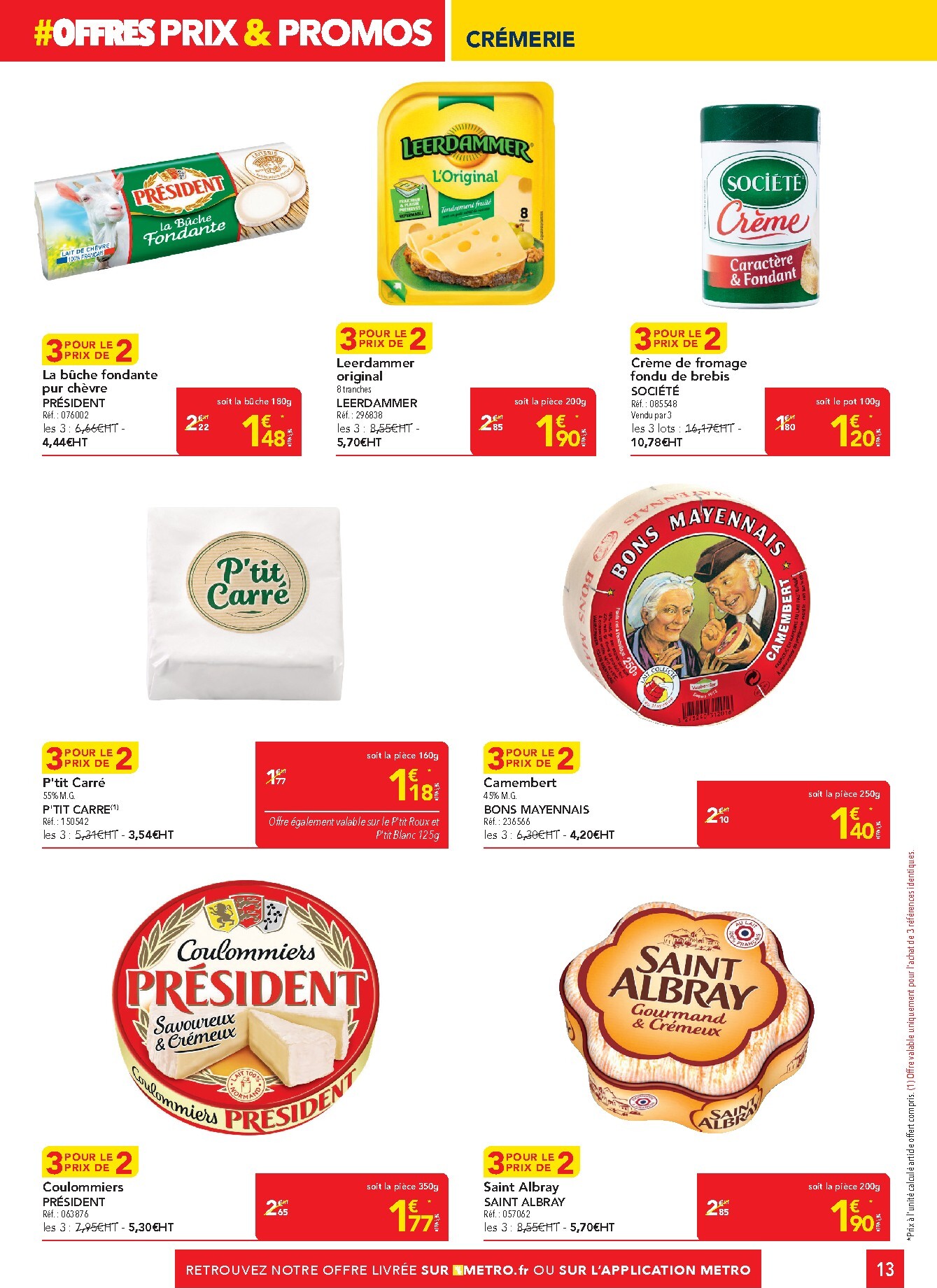 metro - Current Metro - Offres Prix & Promos Revendeurs leaflet valid from de jeudi 23/04/2026 to du mercredi 06/05/2026 - page: 13