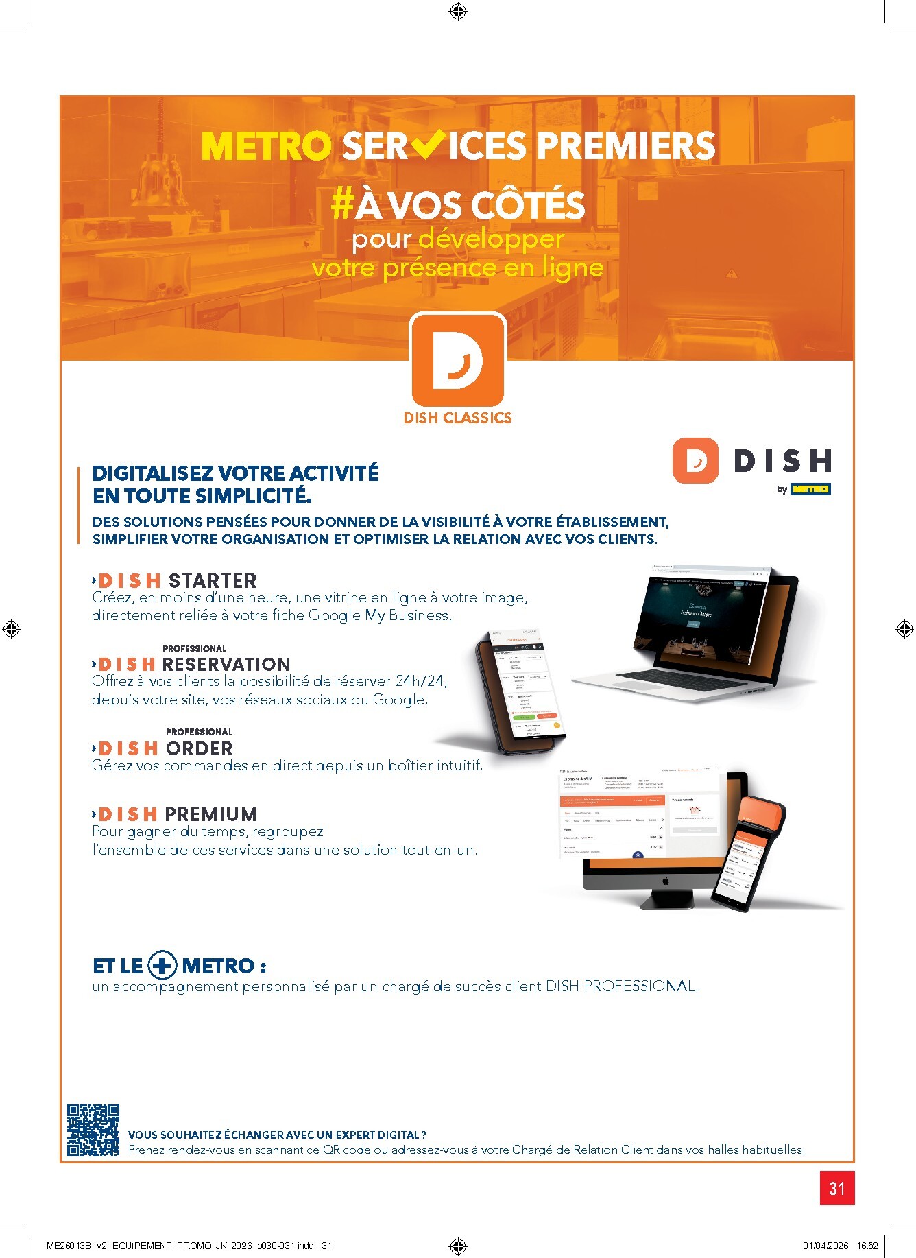 metro - Current Metro - Offres Prix & Promos Equipement leaflet valid from de jeudi 23/04/2026 to du mercredi 20/05/2026 - page: 31