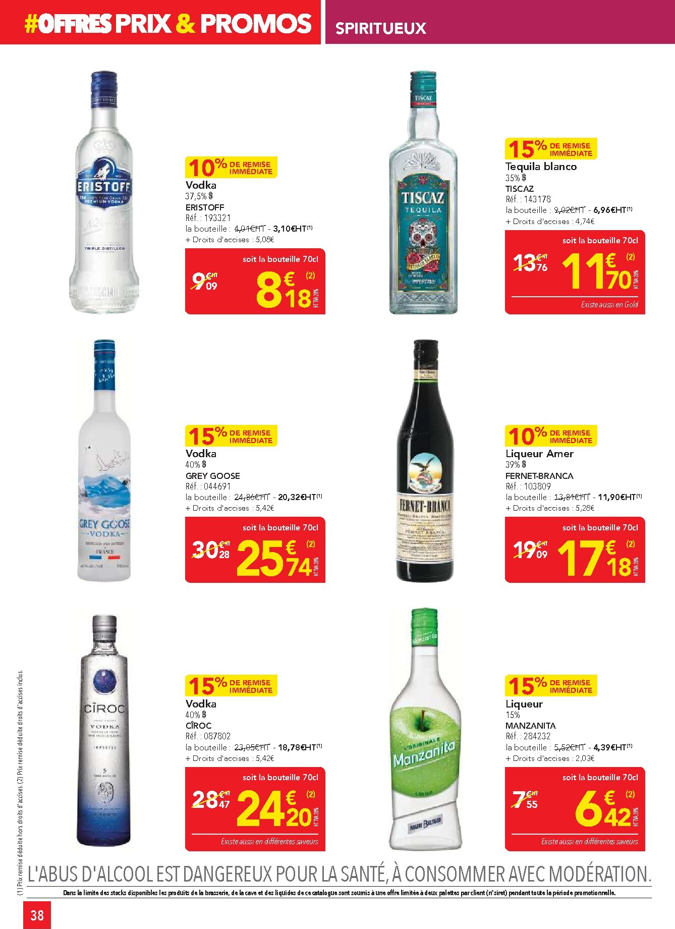 metro - Current Metro - Offres Prix & Promos Restauration leaflet valid from de jeudi 23/04/2026 to du mercredi 20/05/2026 - page: 38