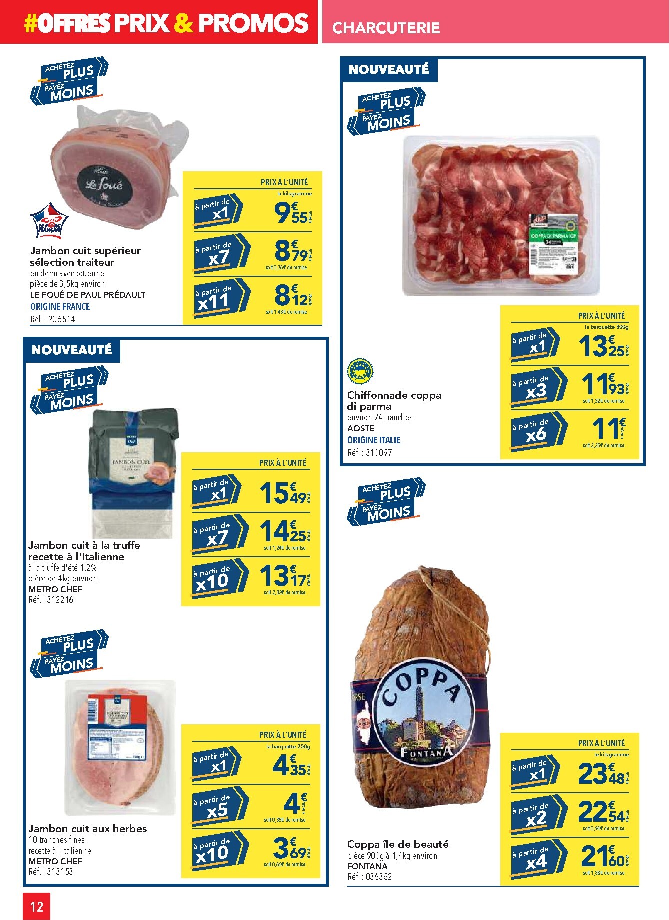 metro - Current Metro - Offres Prix & Promos Restauration leaflet valid from de jeudi 23/04/2026 to du mercredi 20/05/2026 - page: 12