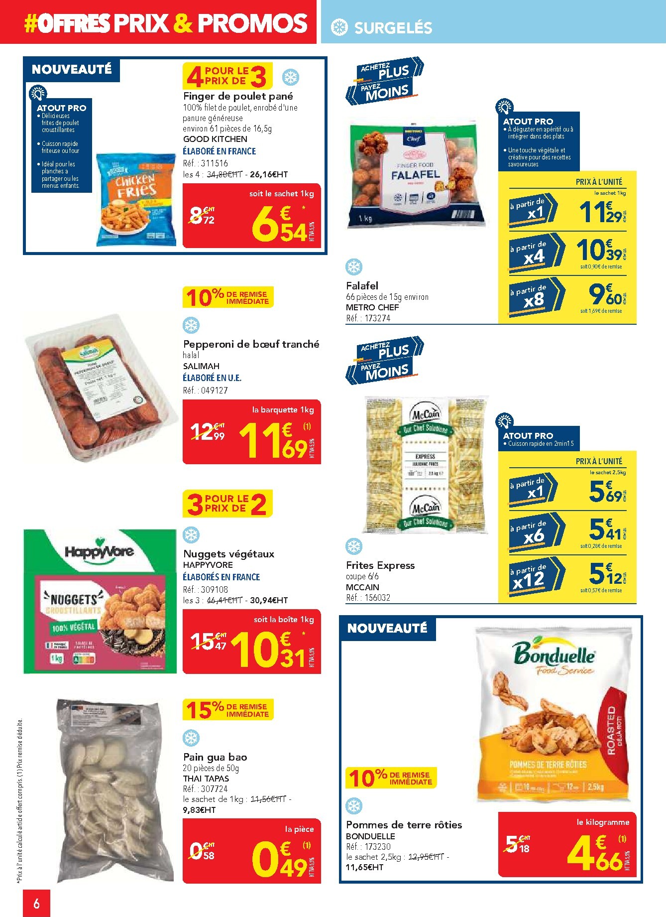 metro - Current Metro - Offres Prix & Promos Restauration leaflet valid from de jeudi 23/04/2026 to du mercredi 20/05/2026 - page: 6