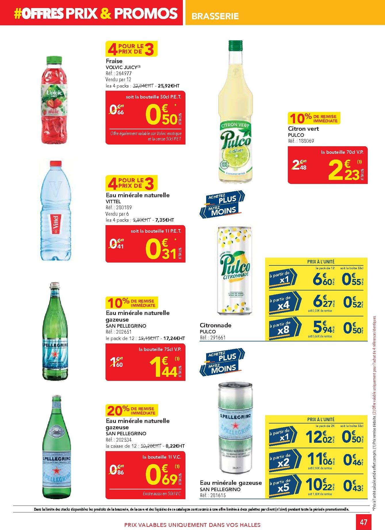 metro - Current Metro - Offres Prix & Promos Restauration leaflet valid from de jeudi 23/04/2026 to du mercredi 20/05/2026 - page: 47