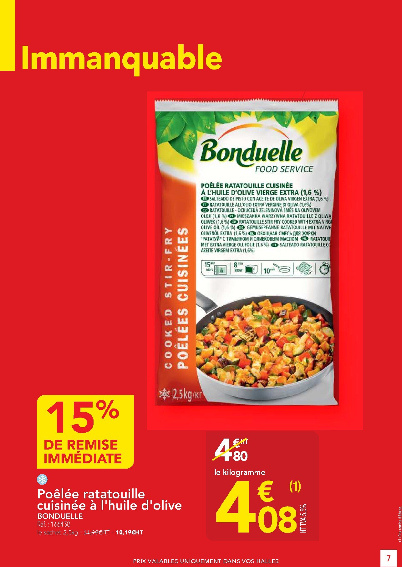 metro - Current Metro - Offres Prix & Promos Restauration leaflet valid from de jeudi 23/04/2026 to du mercredi 20/05/2026 - page: 7