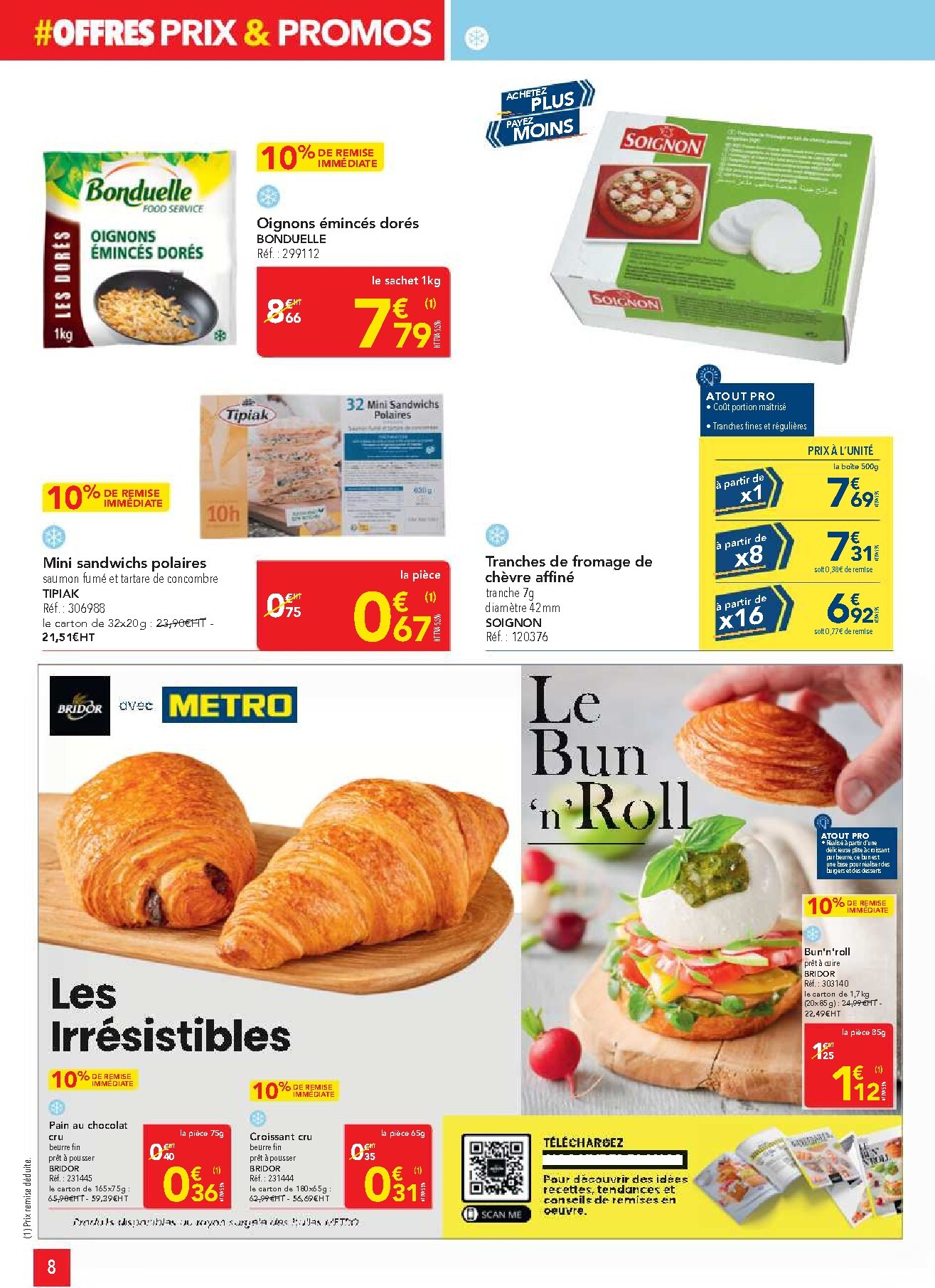 metro - Current Metro - Offres Prix & Promos Restauration leaflet valid from de jeudi 23/04/2026 to du mercredi 20/05/2026 - page: 8