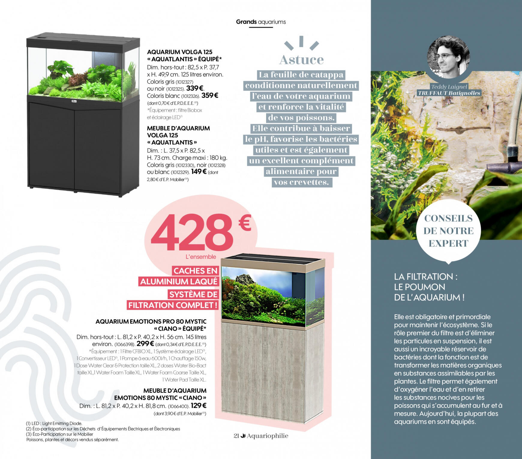 truffaut - Truffaut Aquariums - Terrariums - page: 21