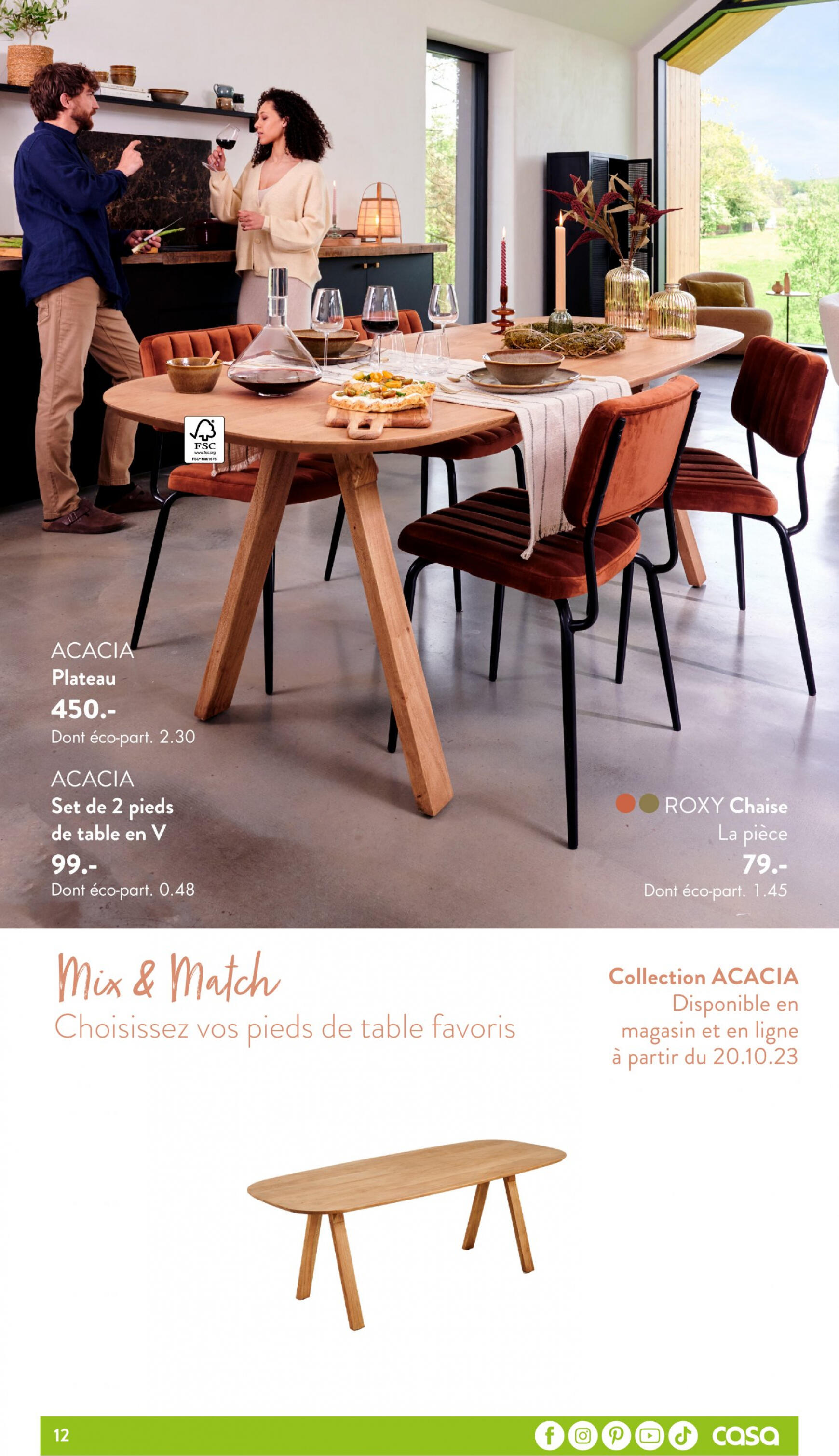 casa - Catalogue Casa de du vendredi 08.09. - page: 12