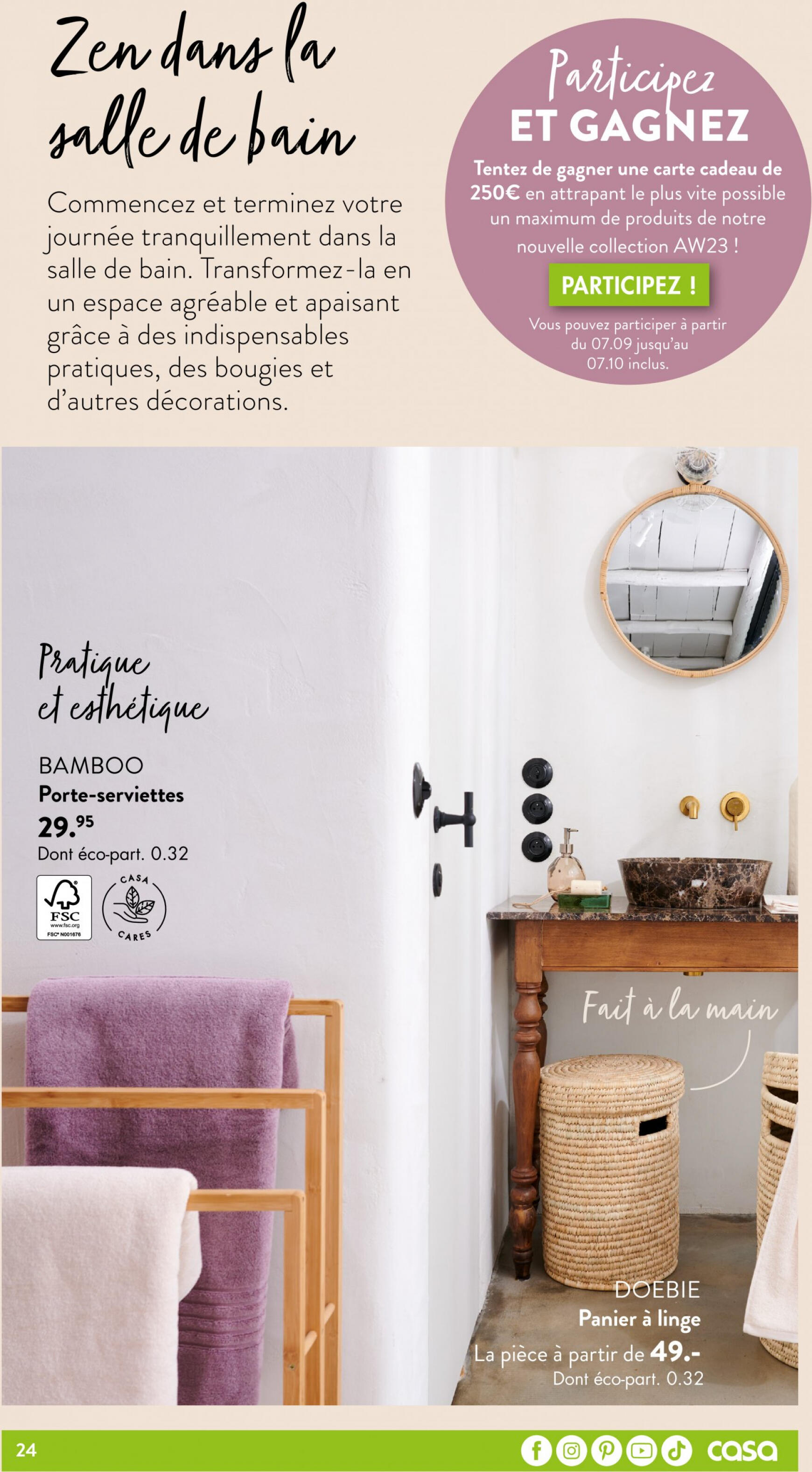 casa - Catalogue Casa de du vendredi 08.09. - page: 24