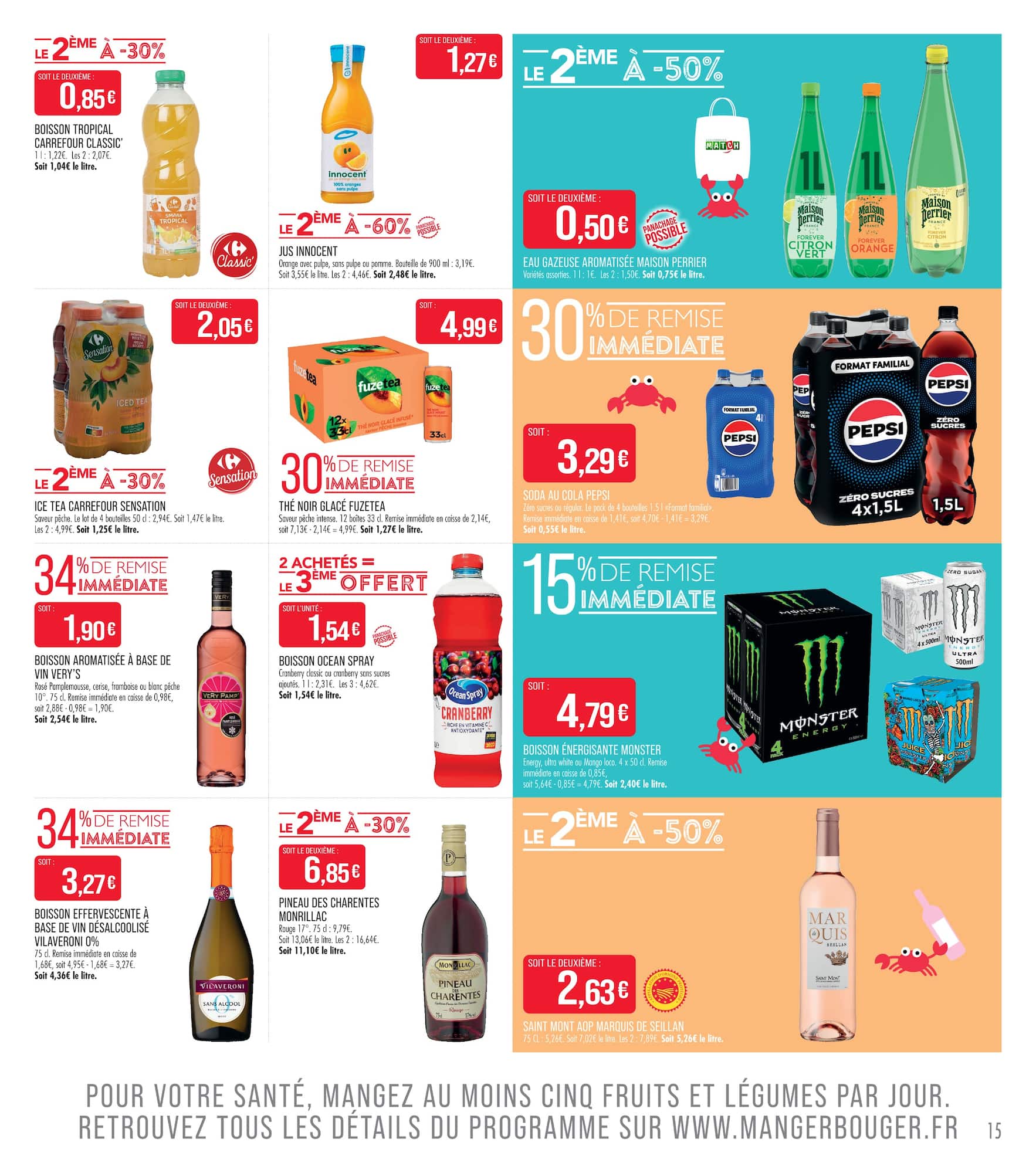 match - Current Match - C'est Tous Les Jours Le Marché leaflet valid from du mardi 11/08/2026 to du dimanche 23/08/2026 - page: 15