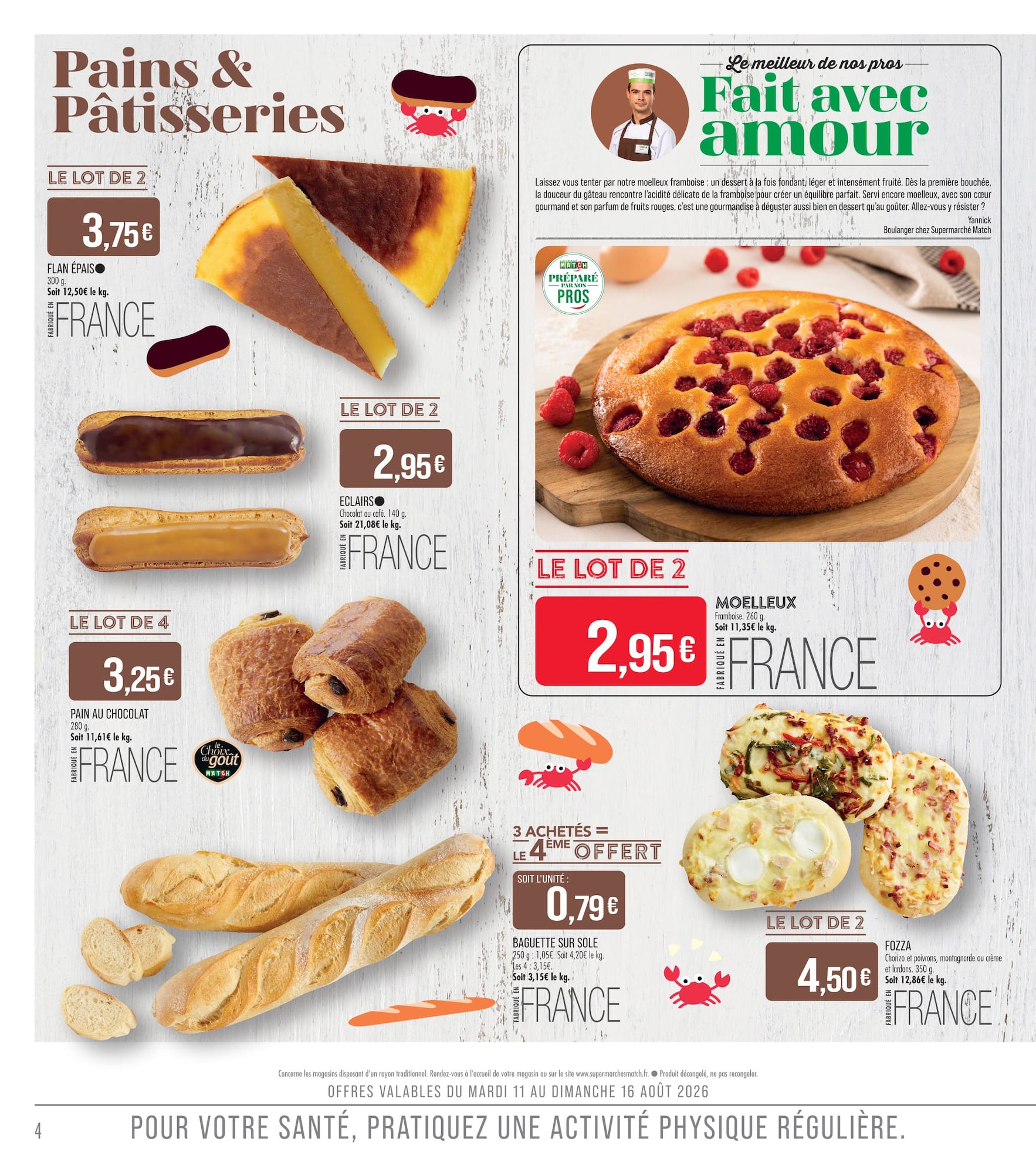 match - Current Match - C'est Tous Les Jours Le Marché leaflet valid from du mardi 11/08/2026 to du dimanche 23/08/2026 - page: 4