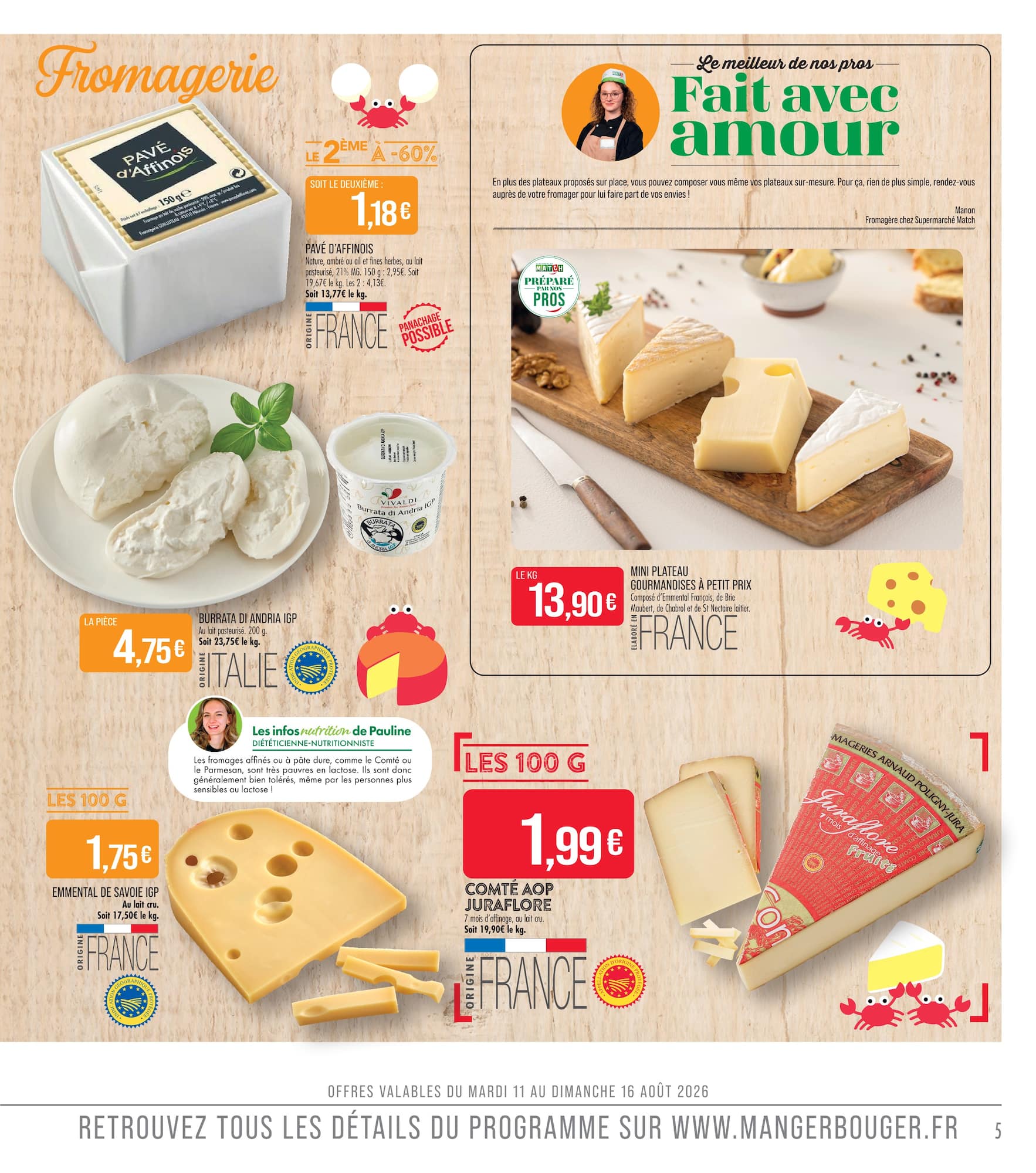match - Current Match - C'est Tous Les Jours Le Marché leaflet valid from du mardi 11/08/2026 to du dimanche 23/08/2026 - page: 5