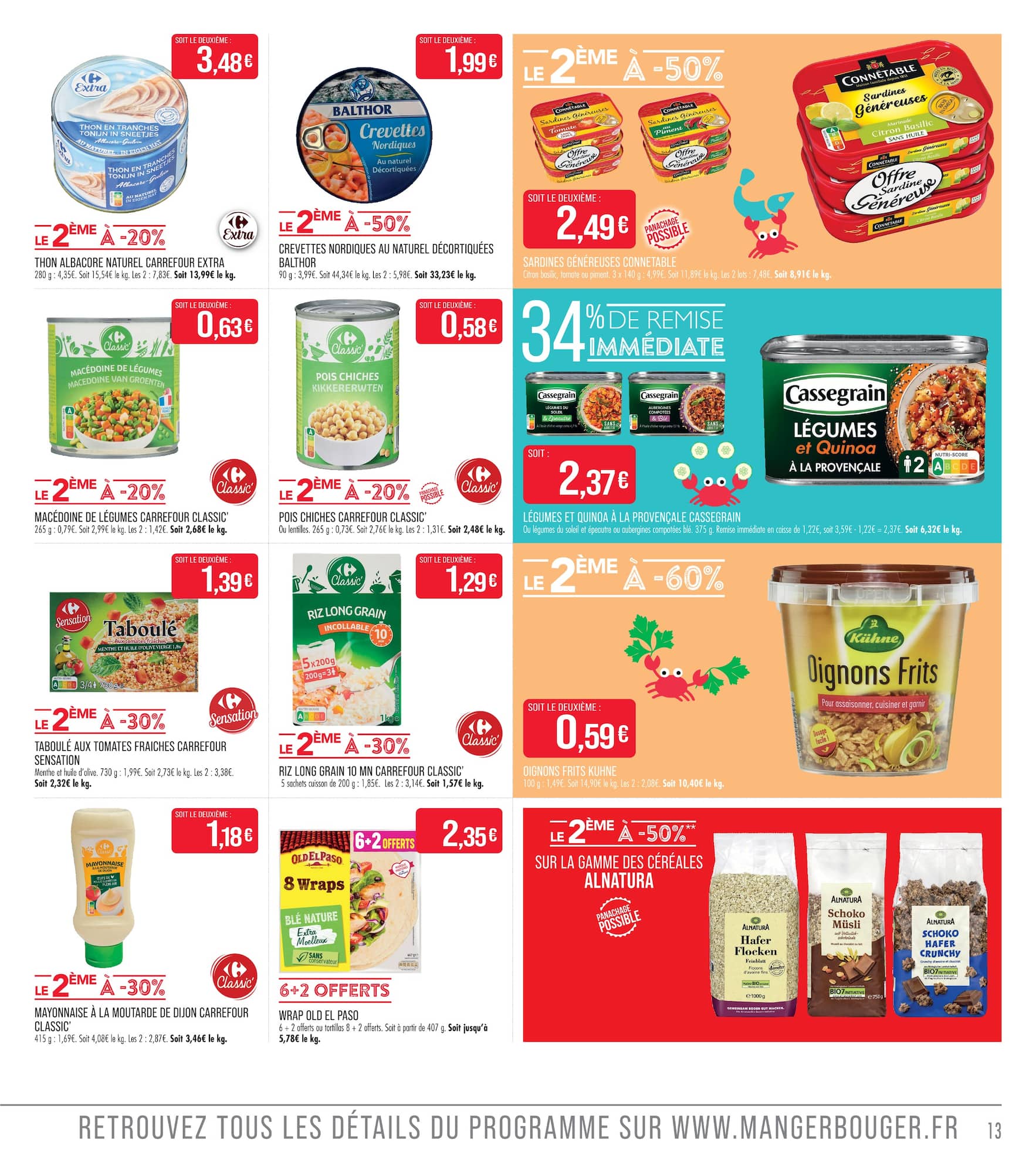 match - Current Match - C'est Tous Les Jours Le Marché leaflet valid from du mardi 11/08/2026 to du dimanche 23/08/2026 - page: 13