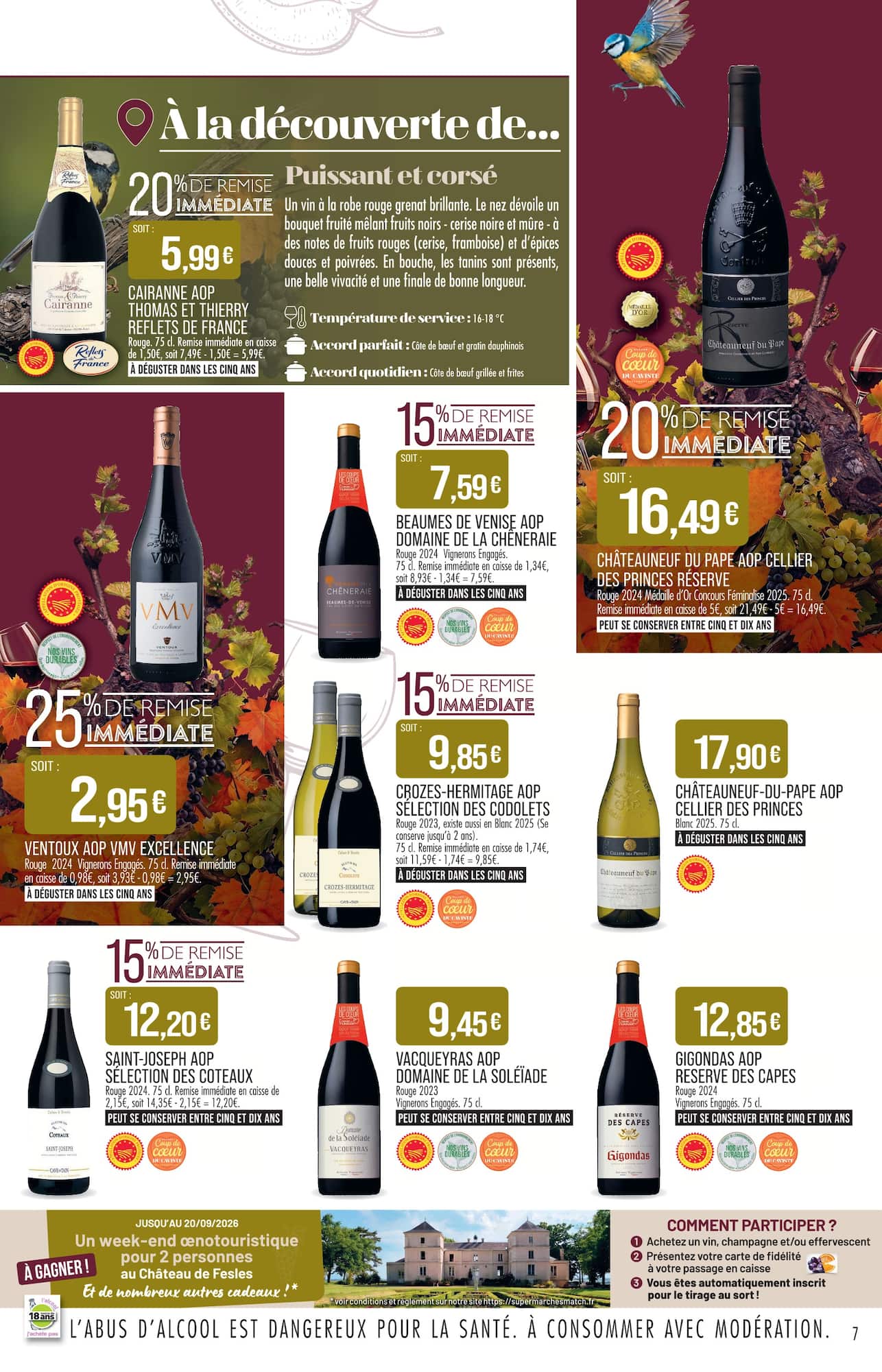 match - Current Match - C'est Tous Les Jours Le Marché leaflet valid from de jeudi 03/09/2026 to du dimanche 20/09/2026 - page: 7