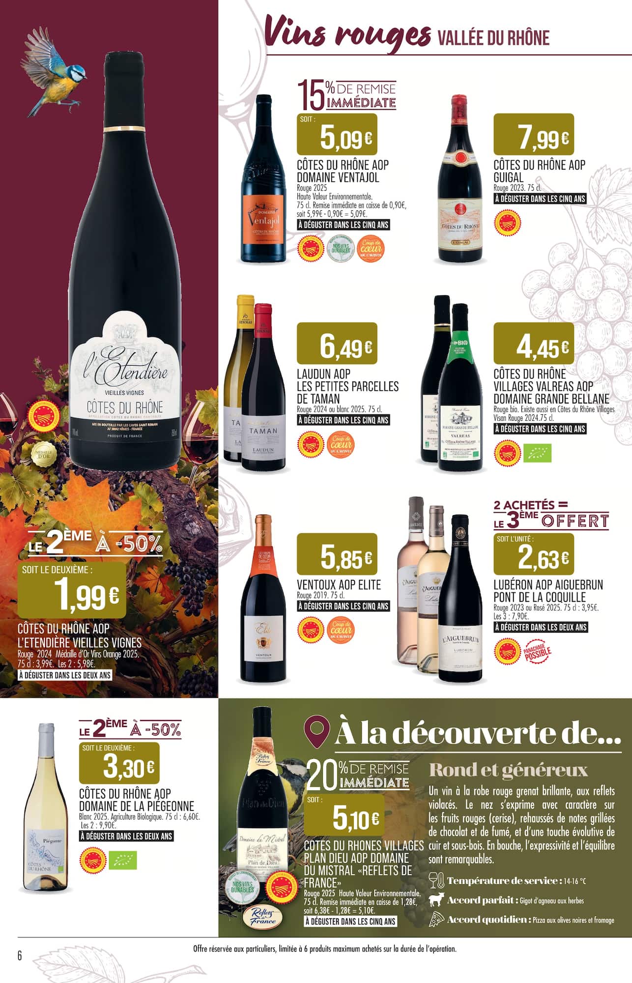match - Current Match - C'est Tous Les Jours Le Marché leaflet valid from de jeudi 03/09/2026 to du dimanche 20/09/2026 - page: 6
