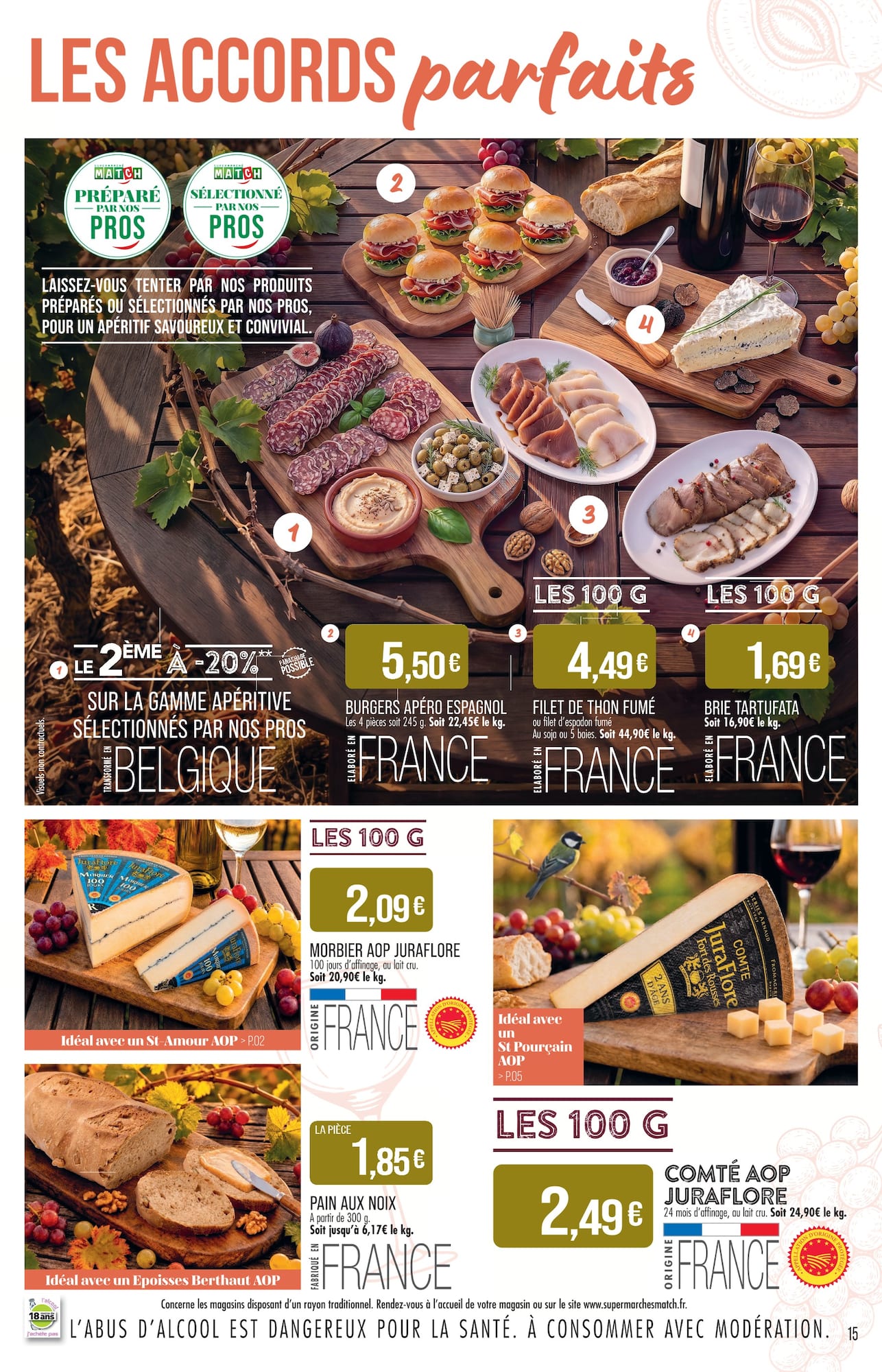 match - Current Match - C'est Tous Les Jours Le Marché leaflet valid from de jeudi 03/09/2026 to du dimanche 20/09/2026 - page: 15