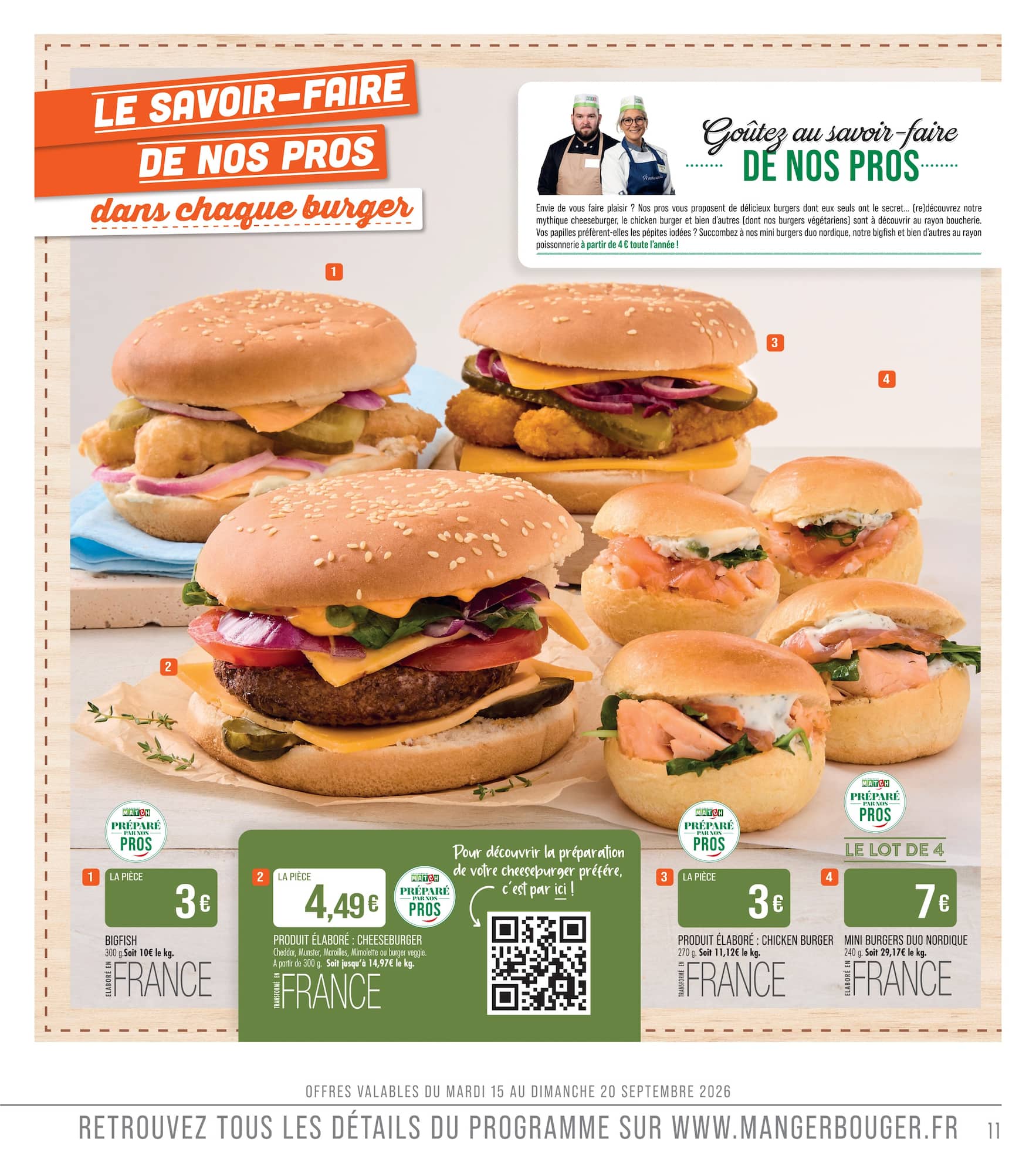 match - Flyer Match pour la semaine prochaine du du mardi 15/09/2026 au du dimanche 27/09/2026 - page: 11