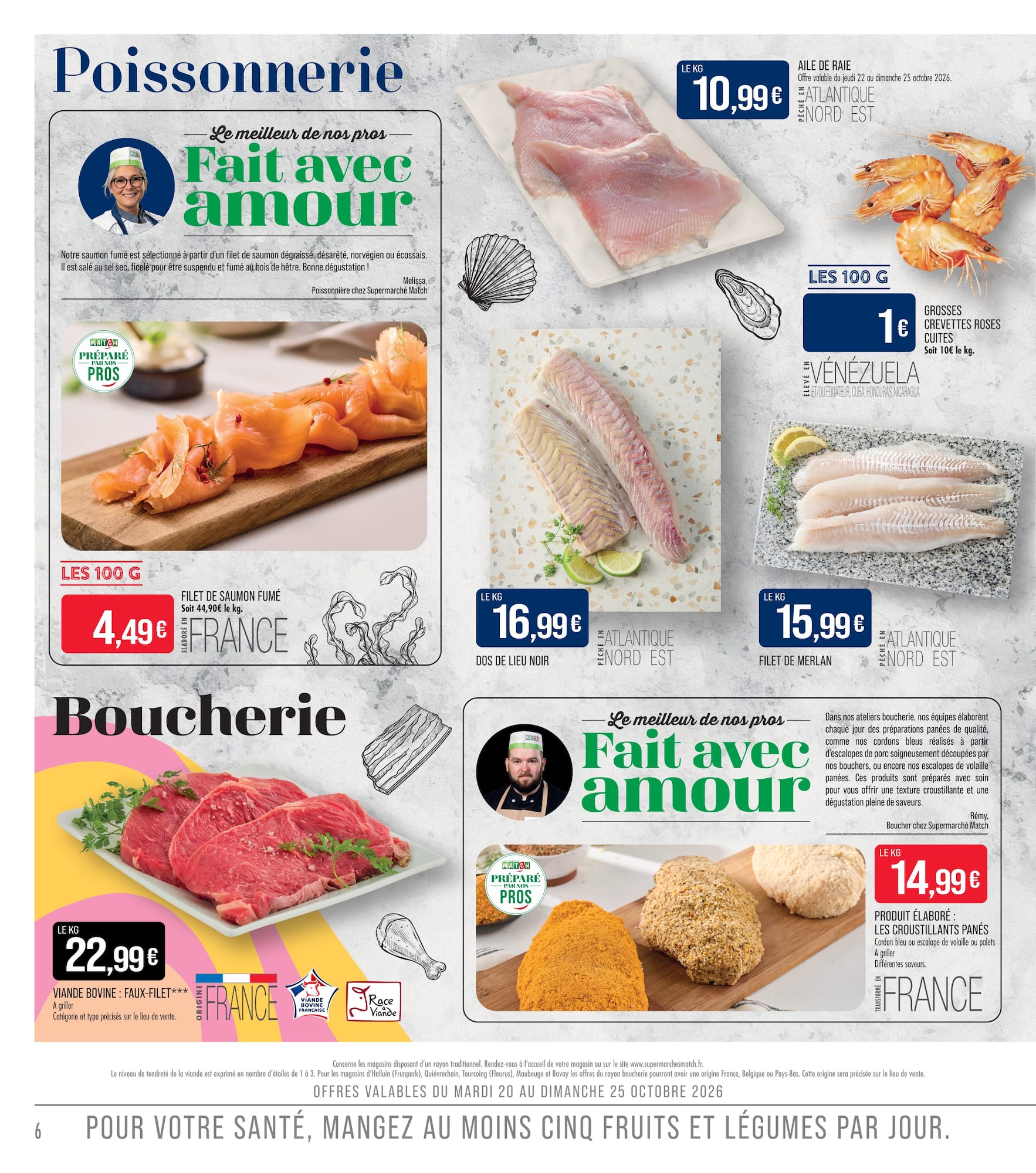 match - Flyer Match - La Match Mania pour la semaine prochaine du du mardi 20/10/2026 au du dimanche 01/11/2026 - page: 6
