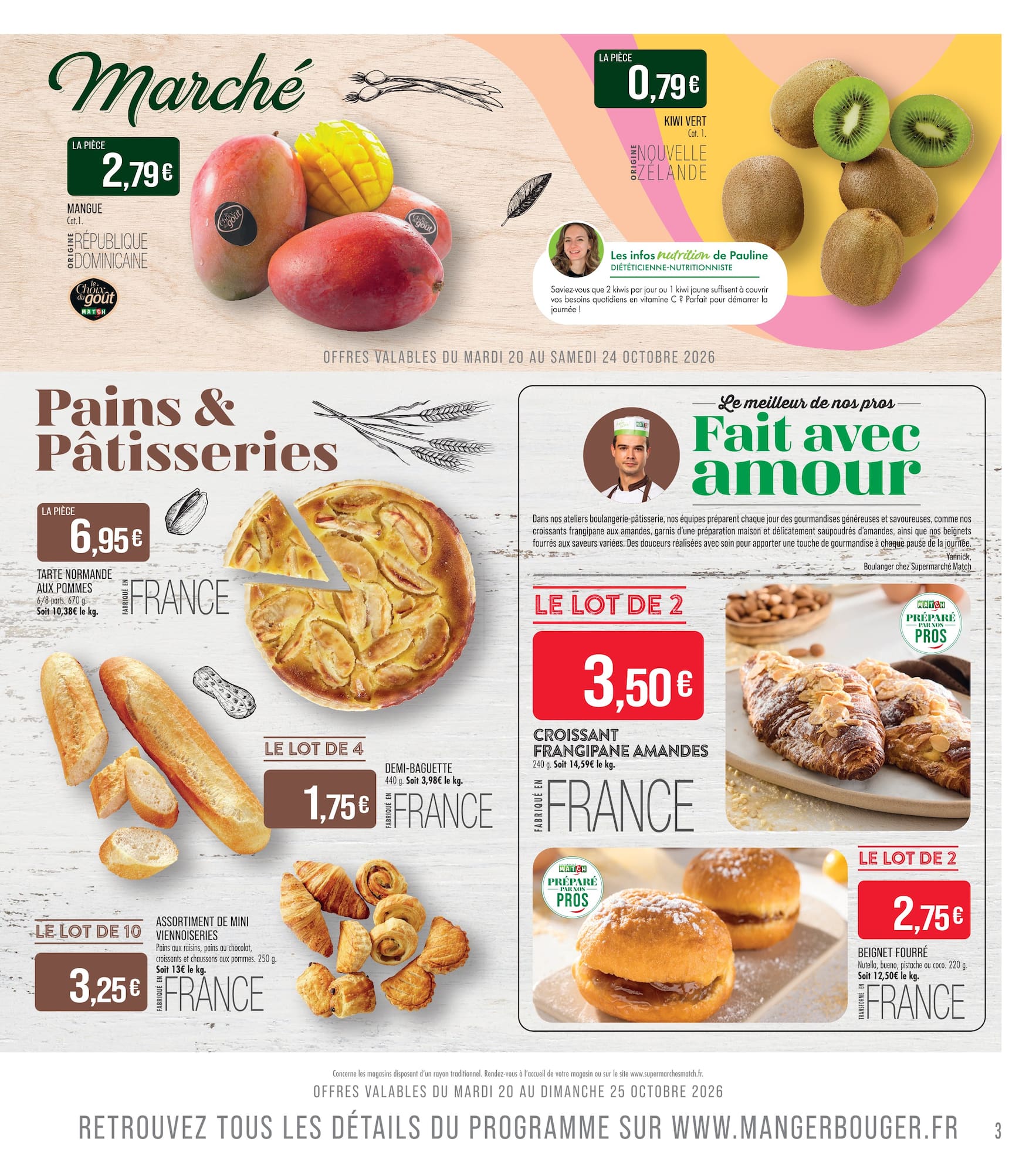 match - Flyer Match - La Match Mania pour la semaine prochaine du du mardi 20/10/2026 au du dimanche 01/11/2026 - page: 3