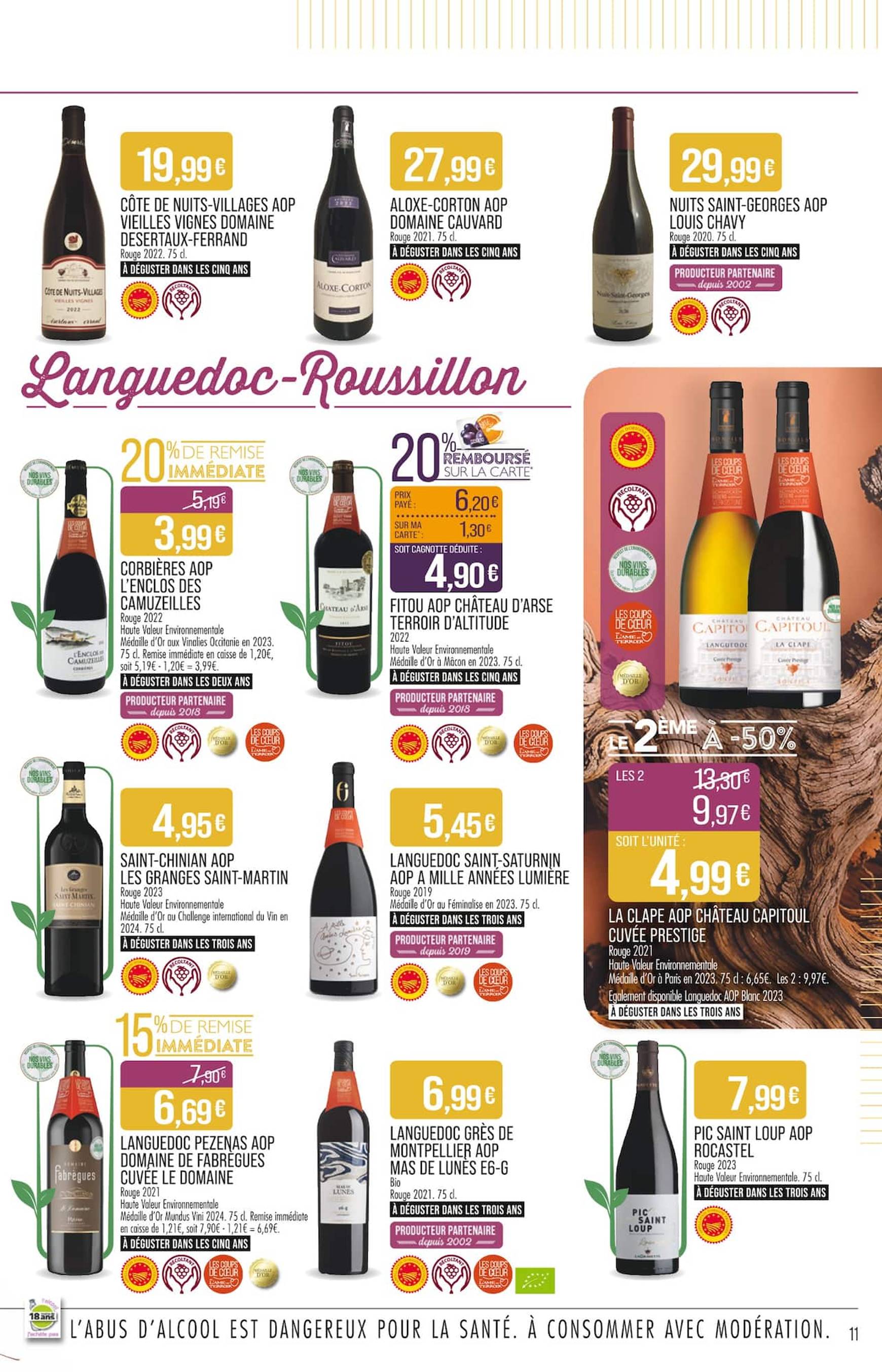 match - Catalogue Match - Foire aux vins valable dès 05.09. - 22.09. - page: 11