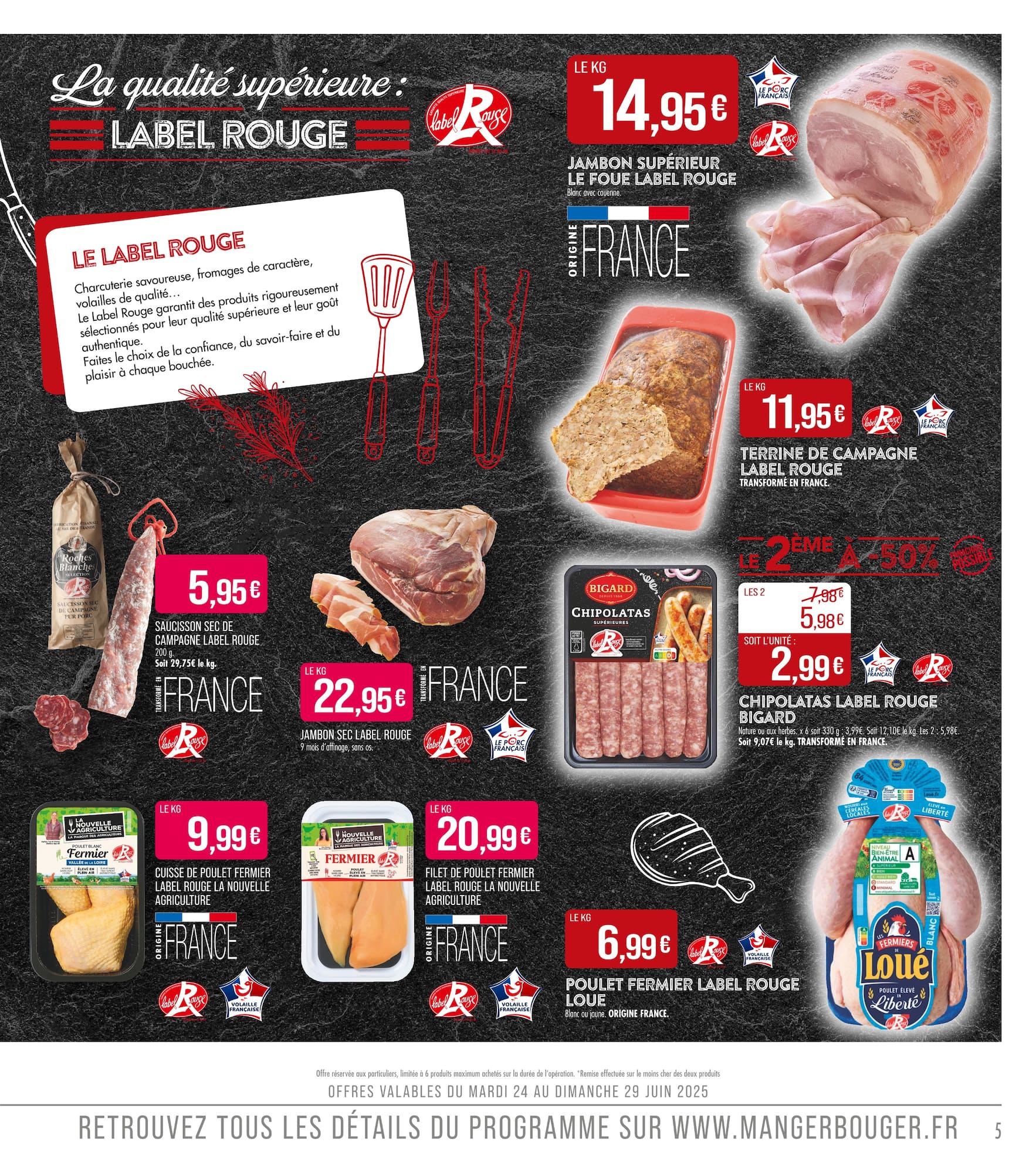 match - Catalogue Match - La Fête des clients valable du 24/06 au 06/07 - page: 5