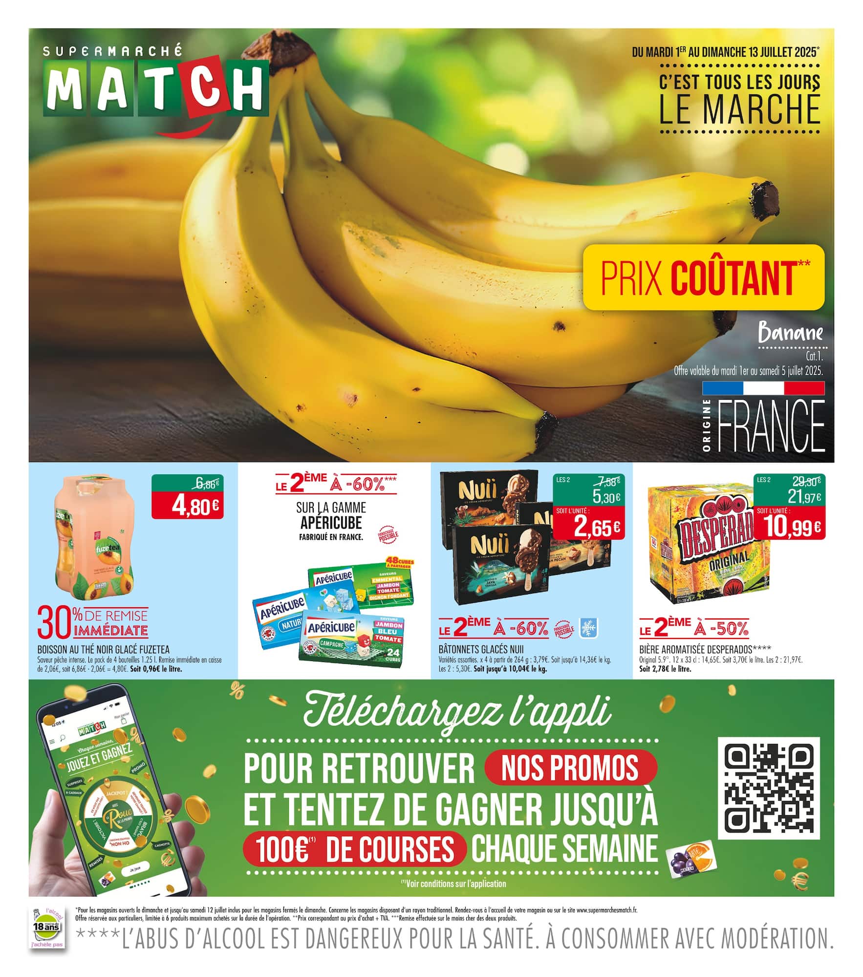 match - Catalogue Match valable du 01/07 au 13/07