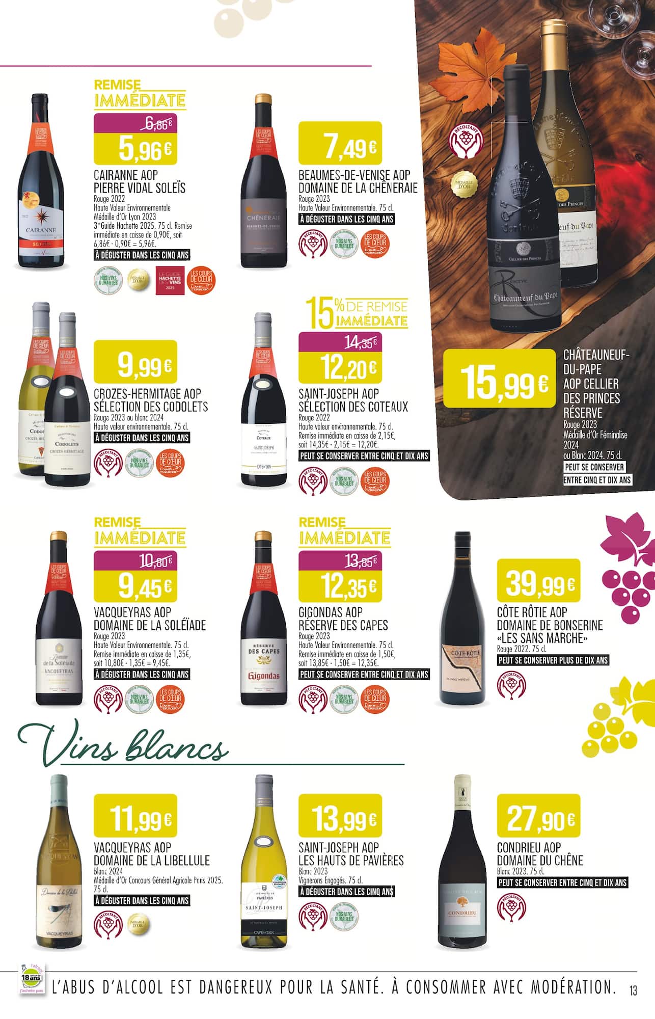 match - Catalogue Match - Foire aux Vins valable du 04/09 au 21/09 - page: 15