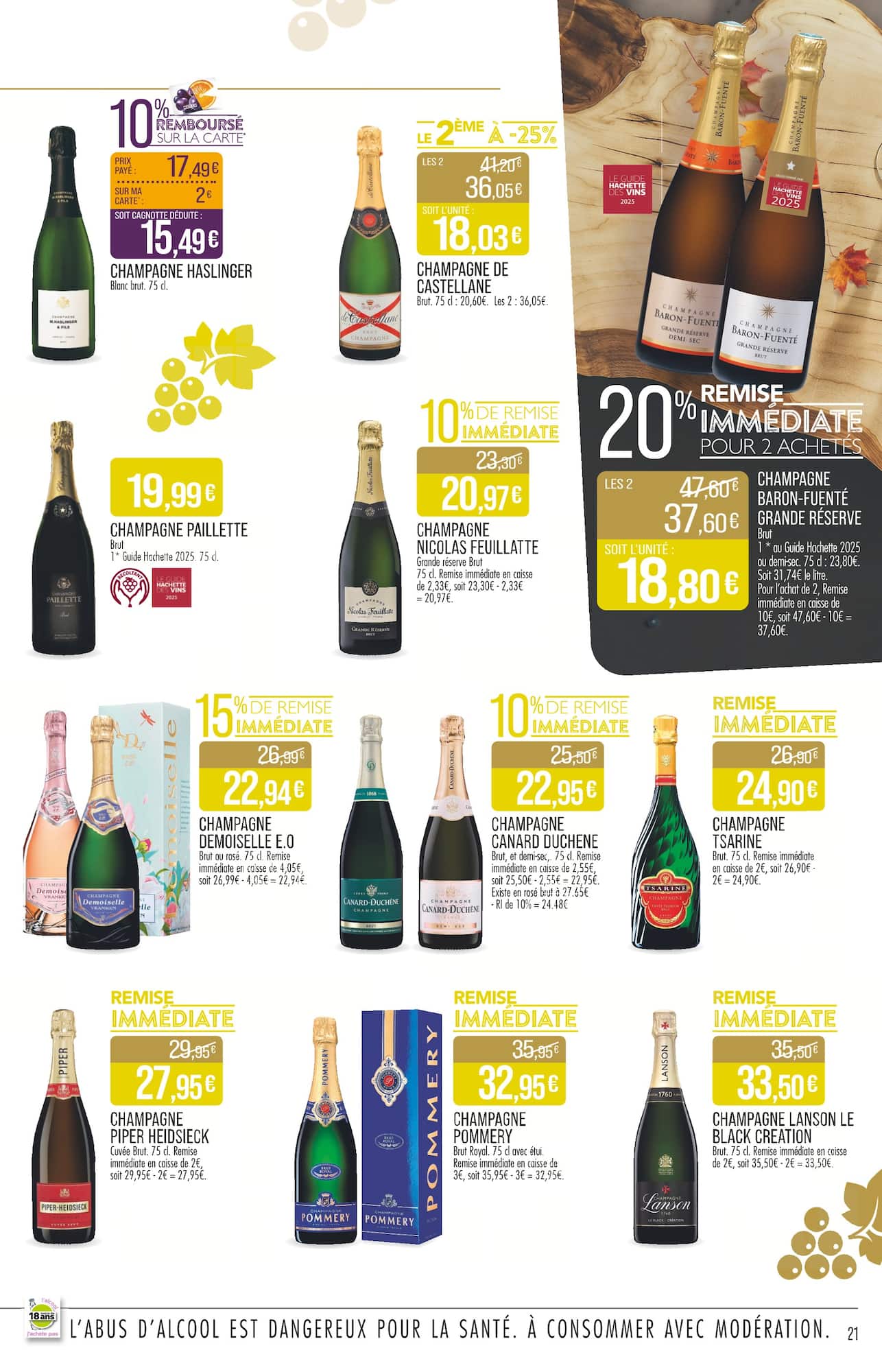 match - Catalogue Match - Foire aux Vins valable du 04/09 au 21/09 - page: 23