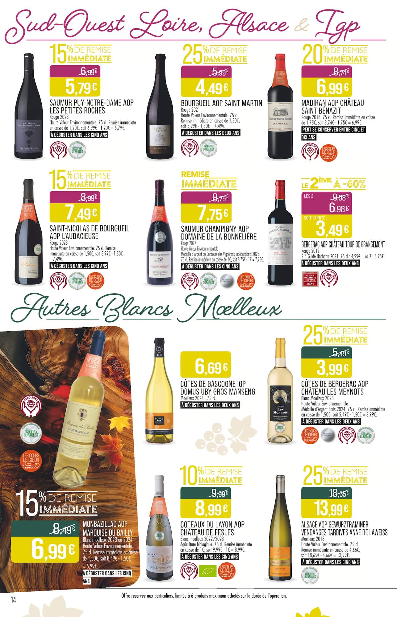 match - Catalogue Match - Foire aux Vins valable du 04/09 au 21/09 - page: 16