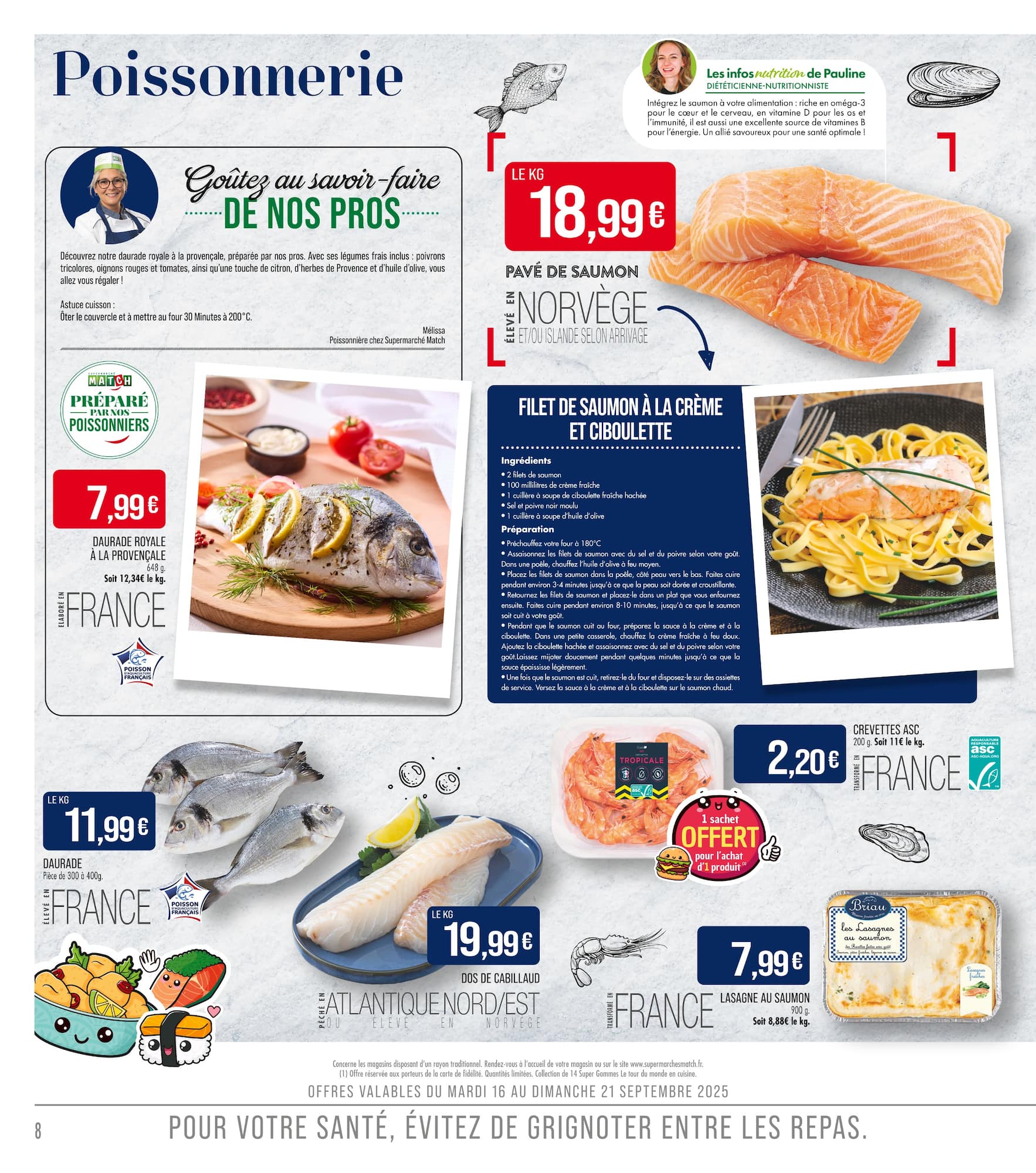 match - Catalogue Match valable du 16/09 au 28/09 - page: 8
