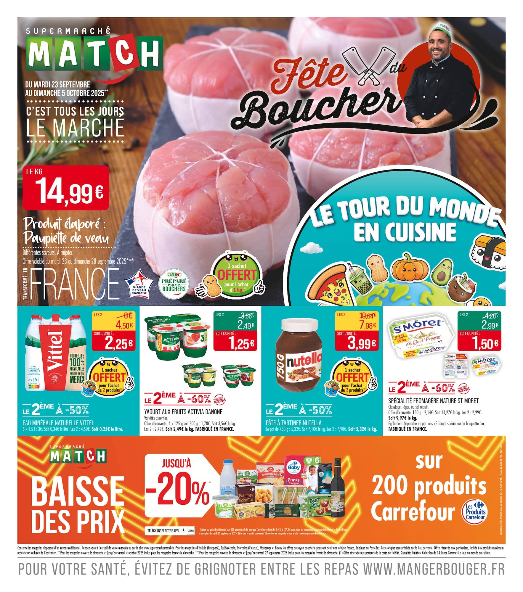 match - Catalogue Match valable du 23/09 au 05/10