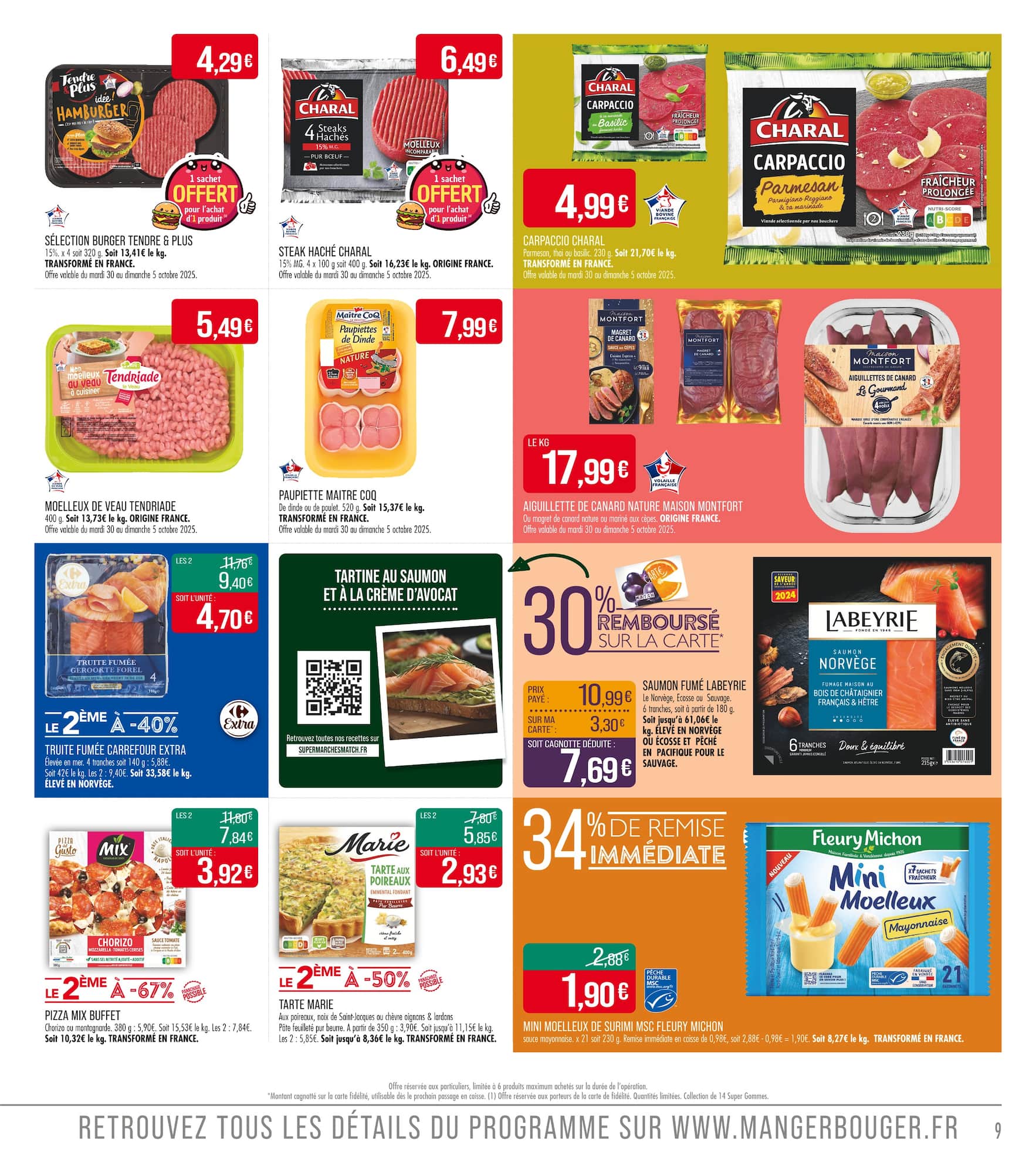 match - Catalogue Match valable du 30/09 au 12/10 - page: 9