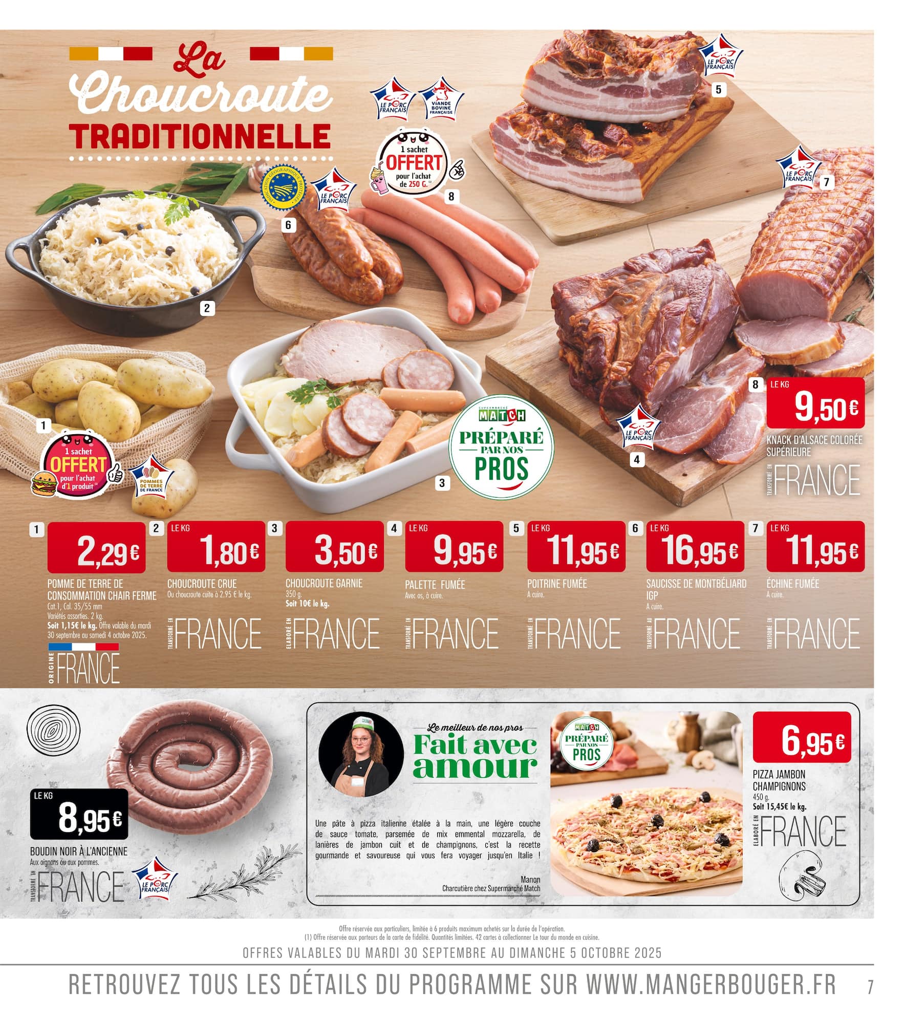match - Catalogue Match valable du 30/09 au 12/10 - page: 7