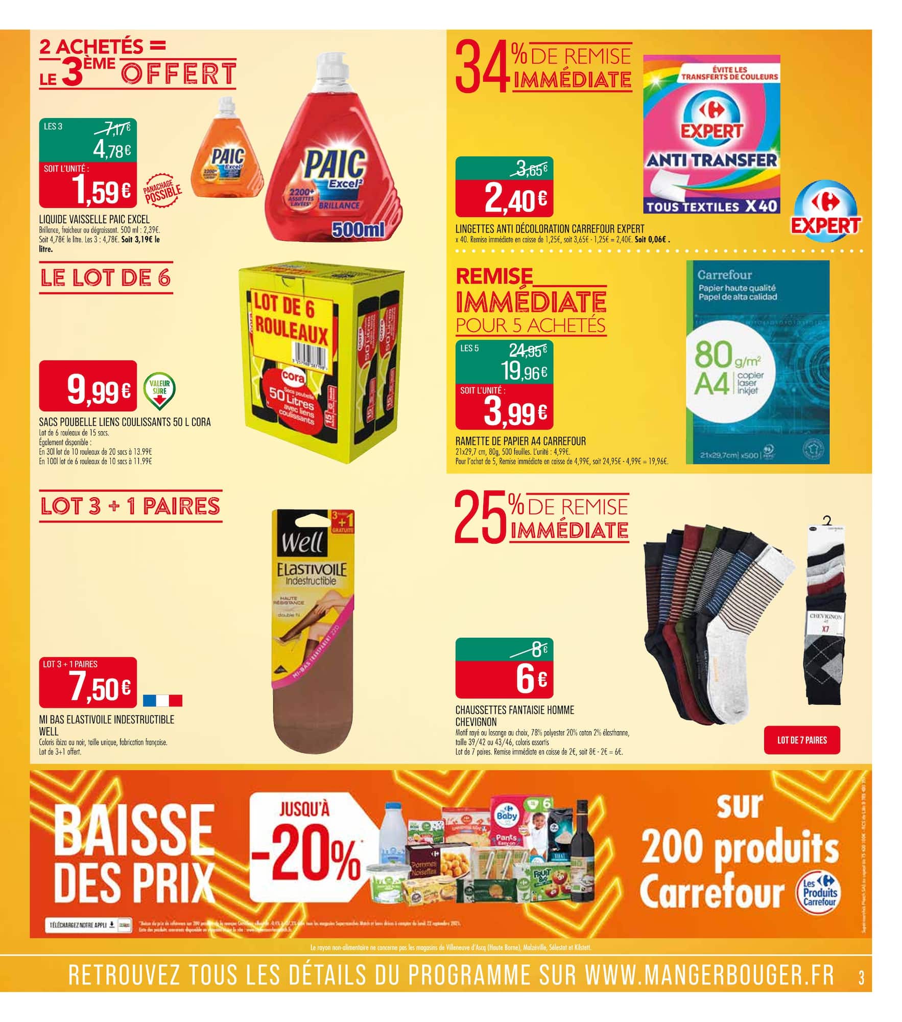 match - Catalogue Match - Achetez en gros économisez en grand valable du 14/10 au 26/10 - page: 3