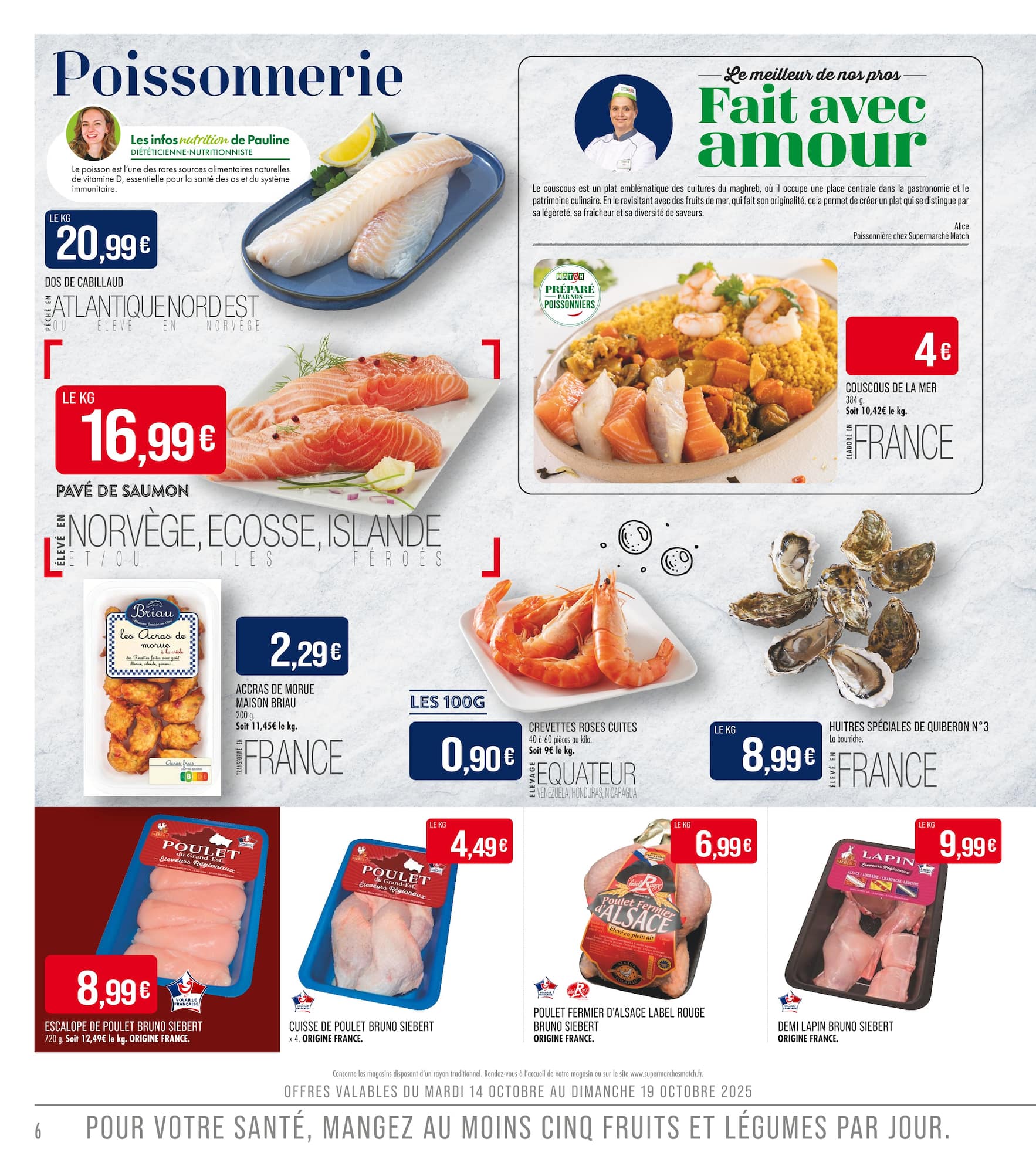 match - Catalogue Match - Fête du Charcutier et fromager valable du 14/10 au 26/10 - page: 6