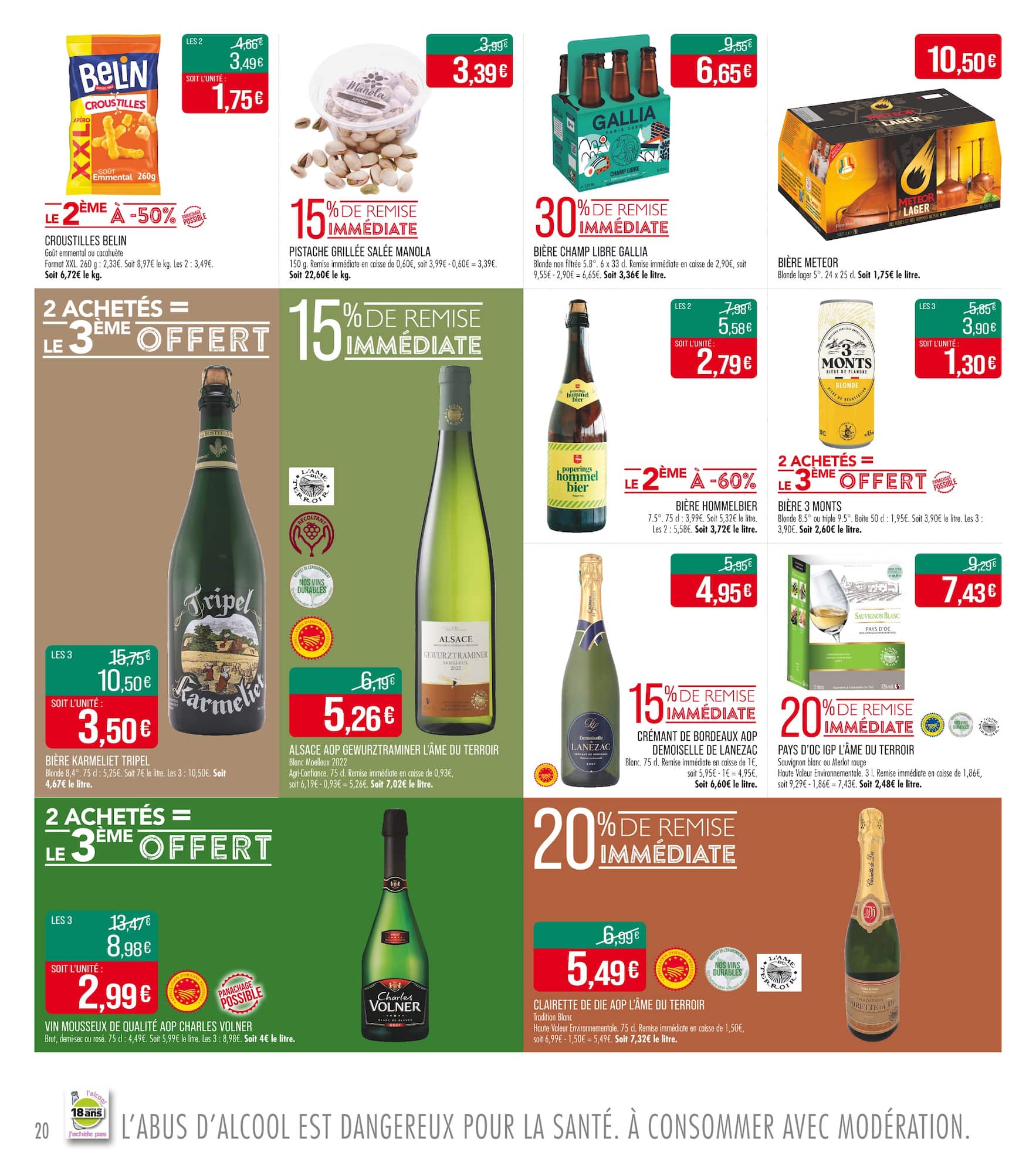 match - Catalogue Match - Fête du Charcutier et fromager valable du 14/10 au 26/10 - page: 20
