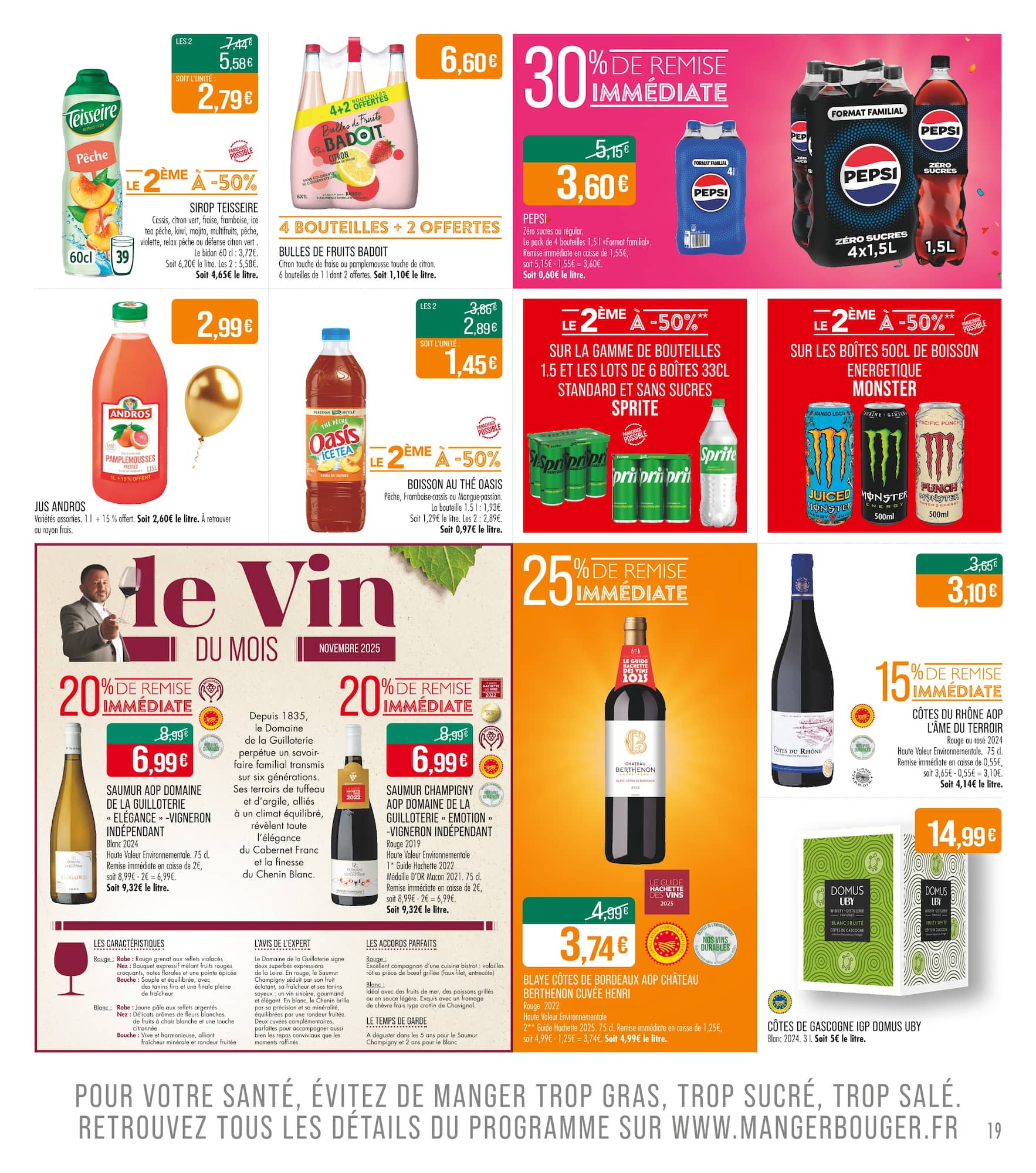 match - Catalogue Match valable du 28/10 au 09/11 - page: 19