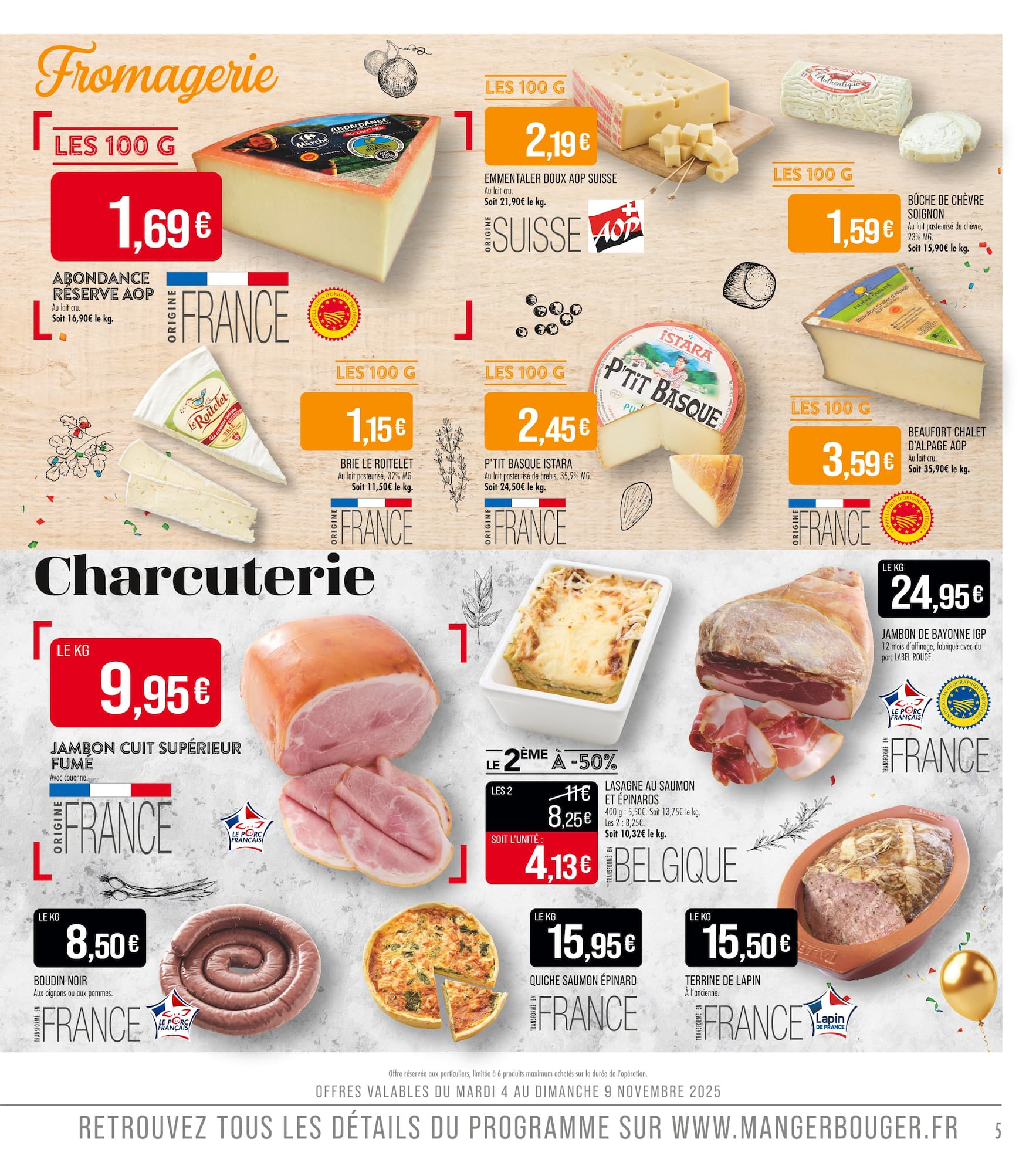 match - Catalogue Match valable du 04/11 au 16/11 - page: 5